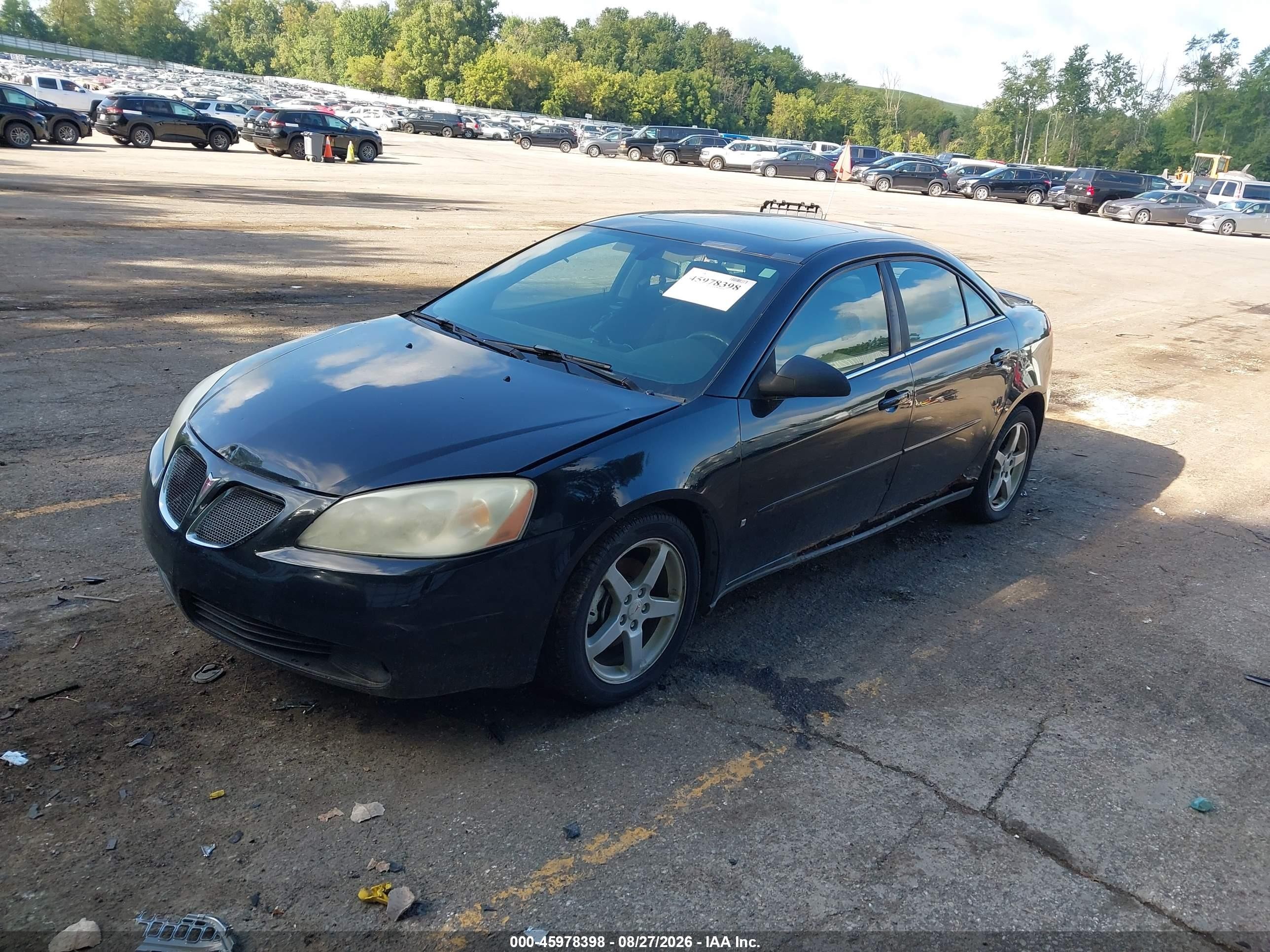 2007 Pontiac G6   Black vin: 1G2ZG58N774189463