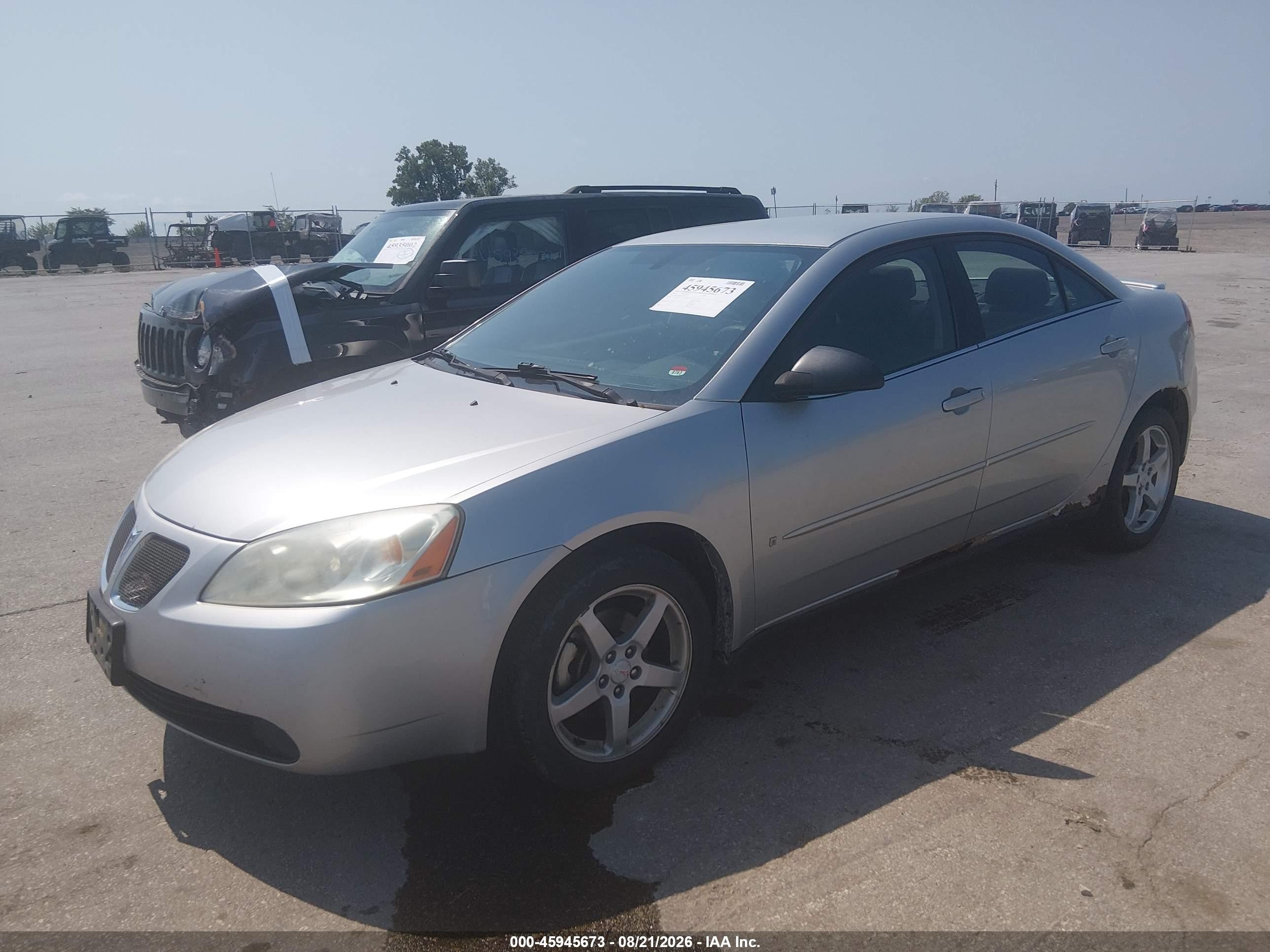 2007 Pontiac G6   Silver vin: 1G2ZG58N774215463