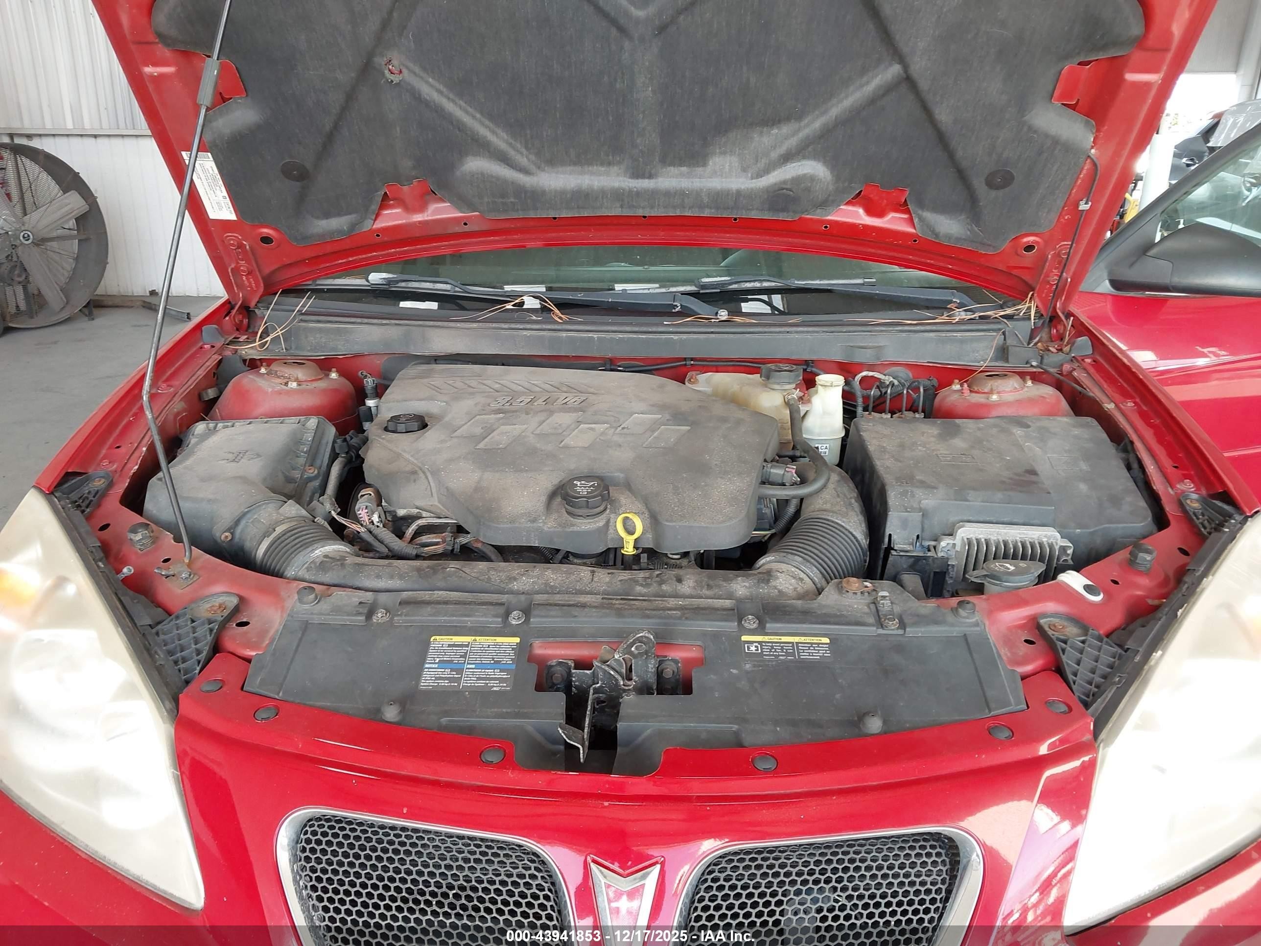 2007 Pontiac G6   Red vin: 1G2ZG58N874128591