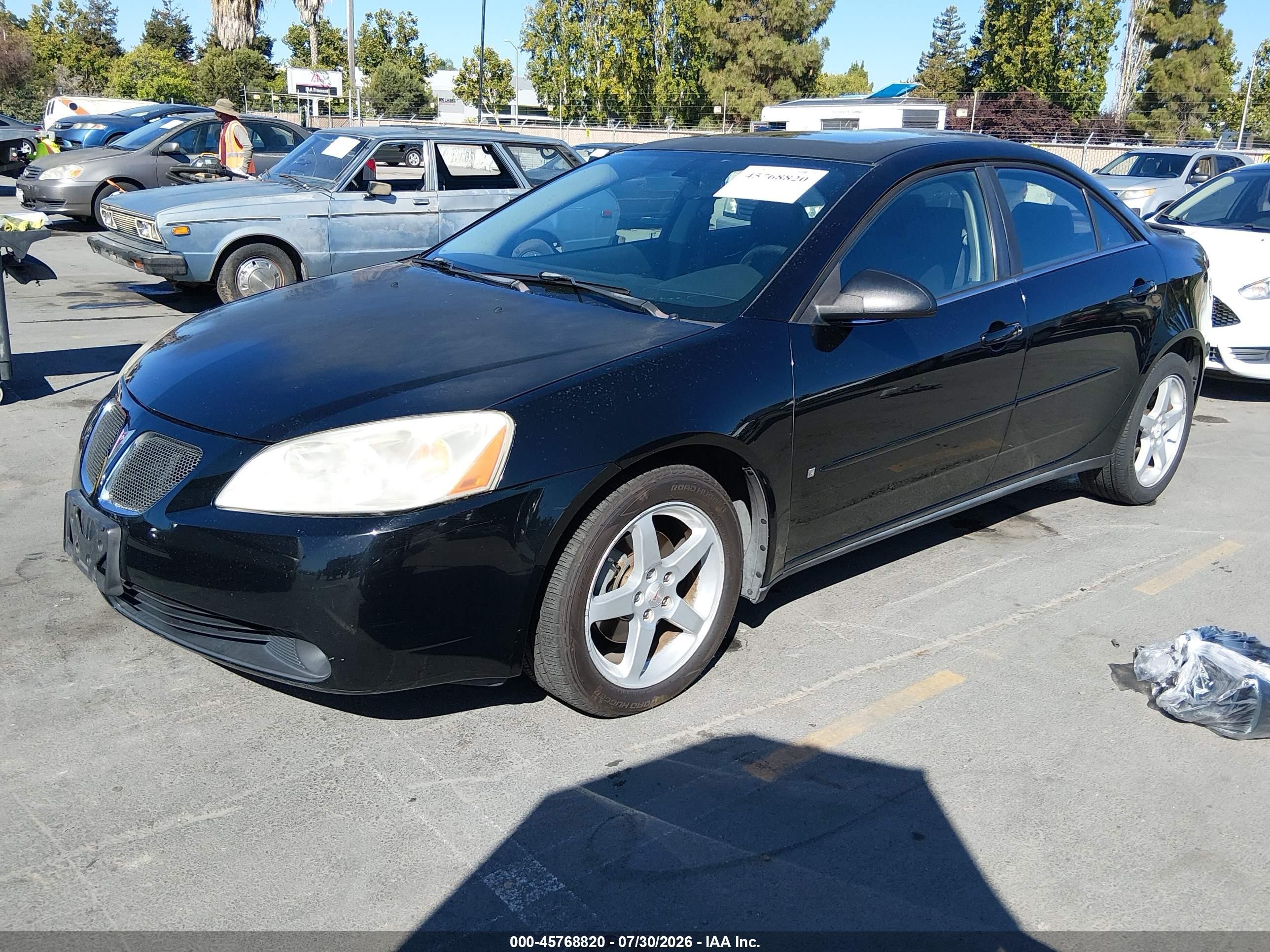 2007 Pontiac G6   Black vin: 1G2ZG58N874187883