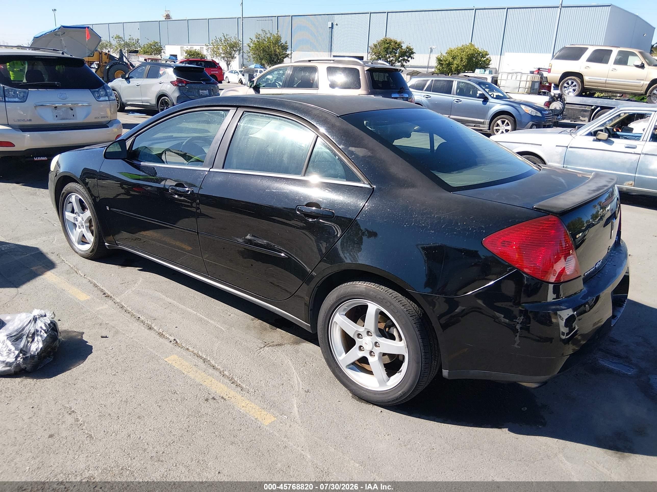 2007 Pontiac G6   Black vin: 1G2ZG58N874187883