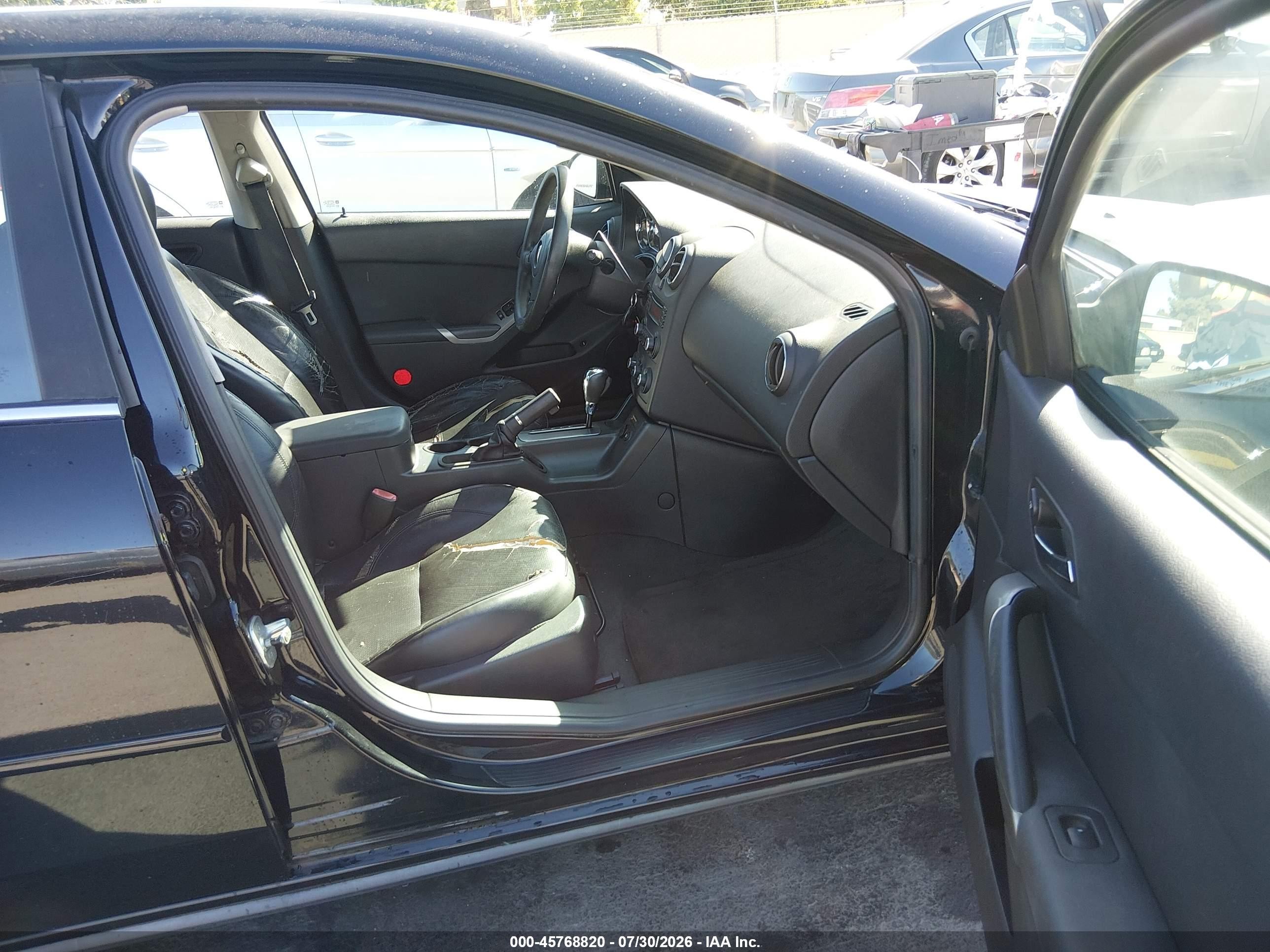 2007 Pontiac G6   Black vin: 1G2ZG58N874187883