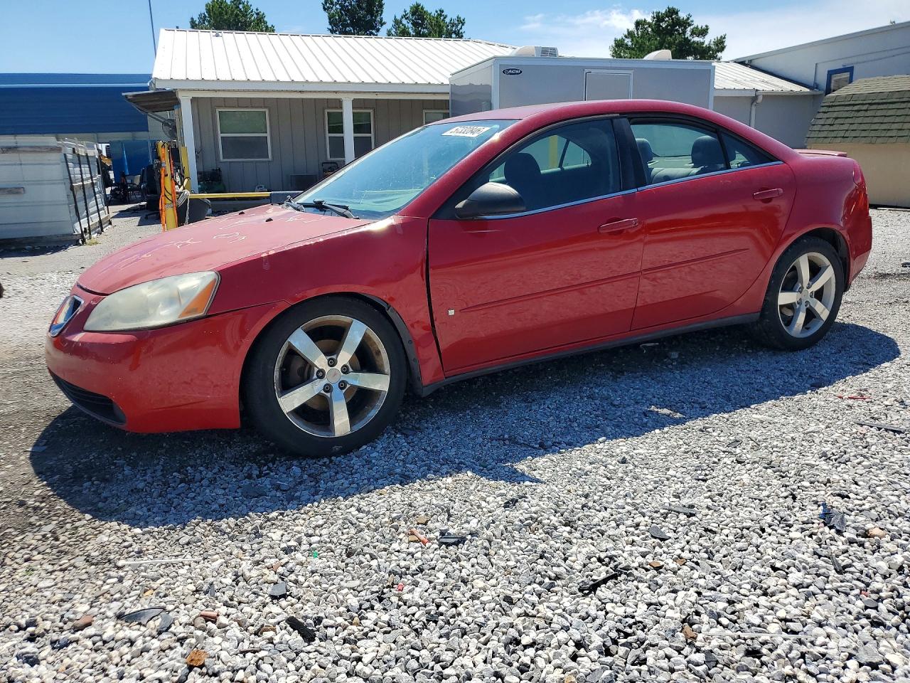 2007 Pontiac G6 Base Red vin: 1G2ZG58N974143374