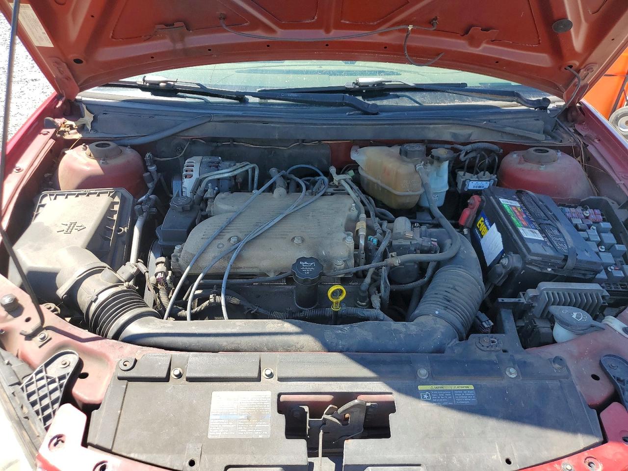 2007 Pontiac G6 Base Red vin: 1G2ZG58N974143374