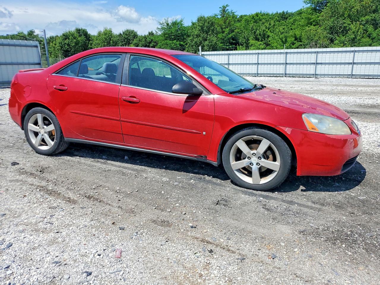 2007 Pontiac G6 Base Red vin: 1G2ZG58N974143374