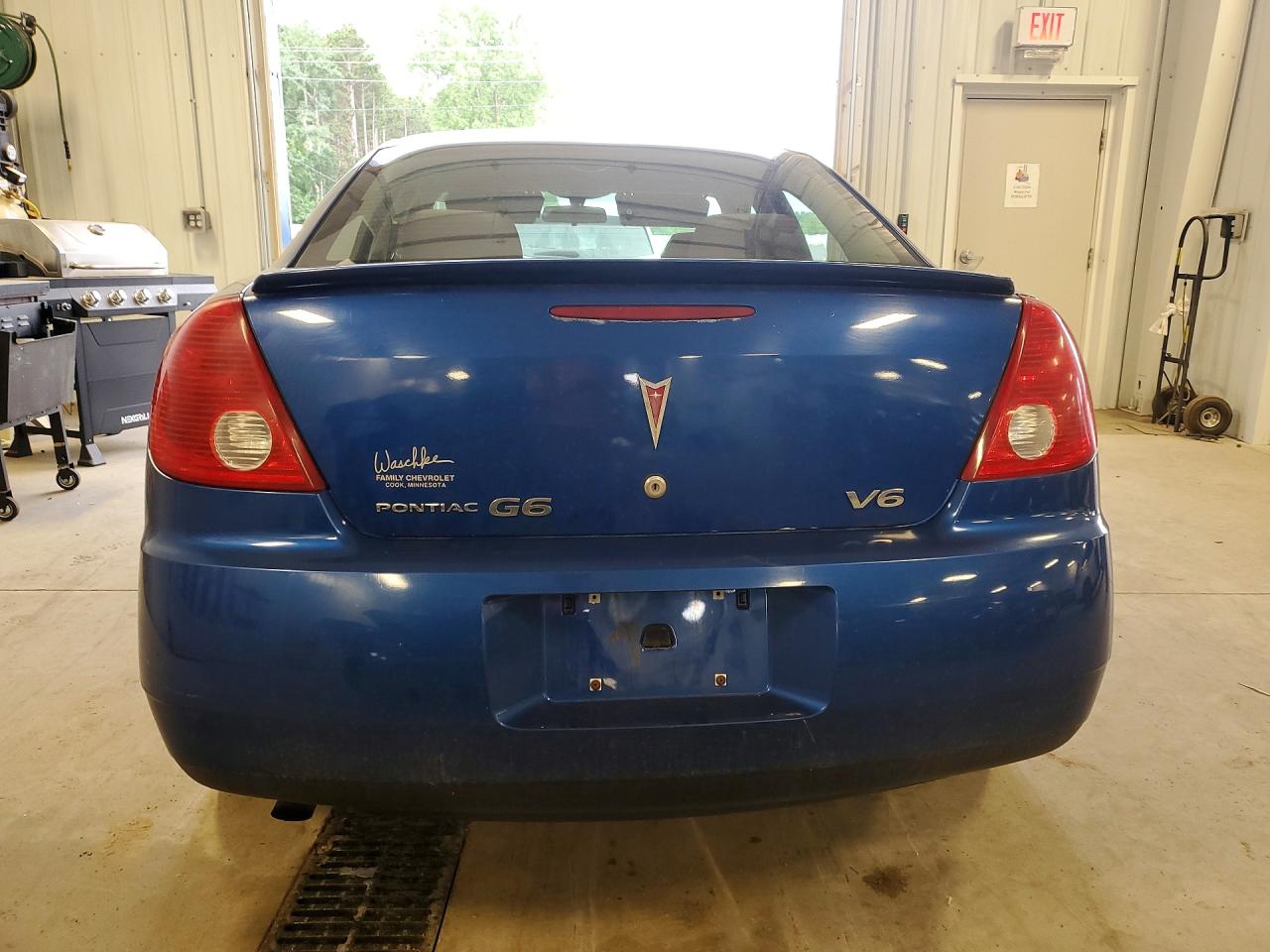 2007 Pontiac G6 Base Blue vin: 1G2ZG58N974146131