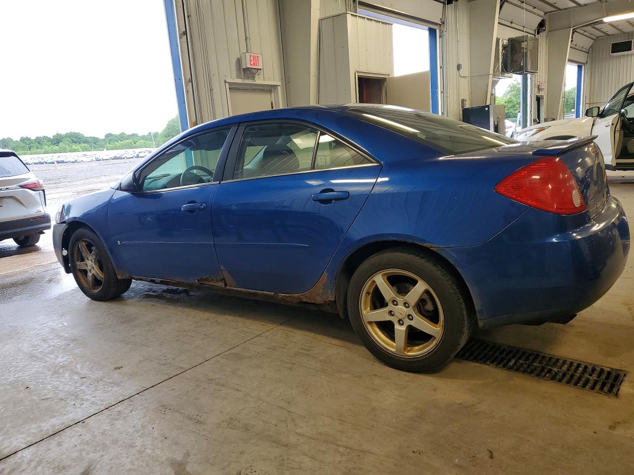2007 Pontiac G6 Base Blue vin: 1G2ZG58N974146131