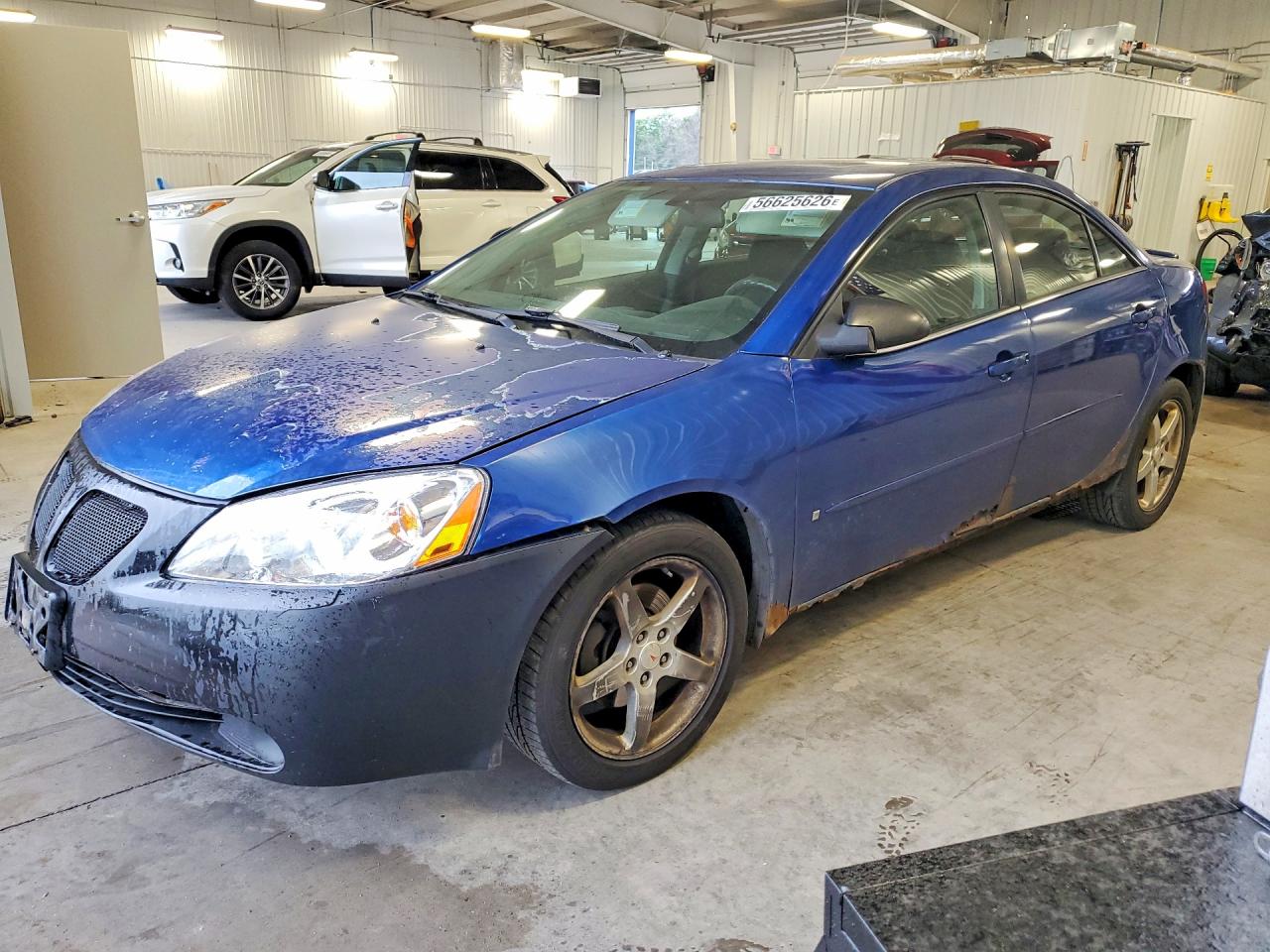 2007 Pontiac G6 Base Blue vin: 1G2ZG58N974146131