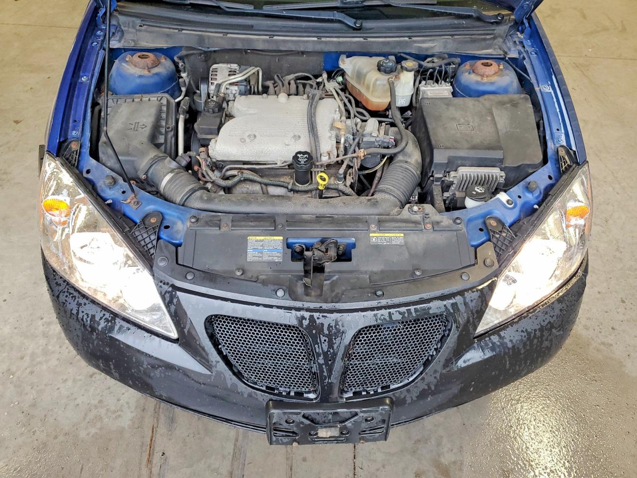 2007 Pontiac G6 Base Blue vin: 1G2ZG58N974146131