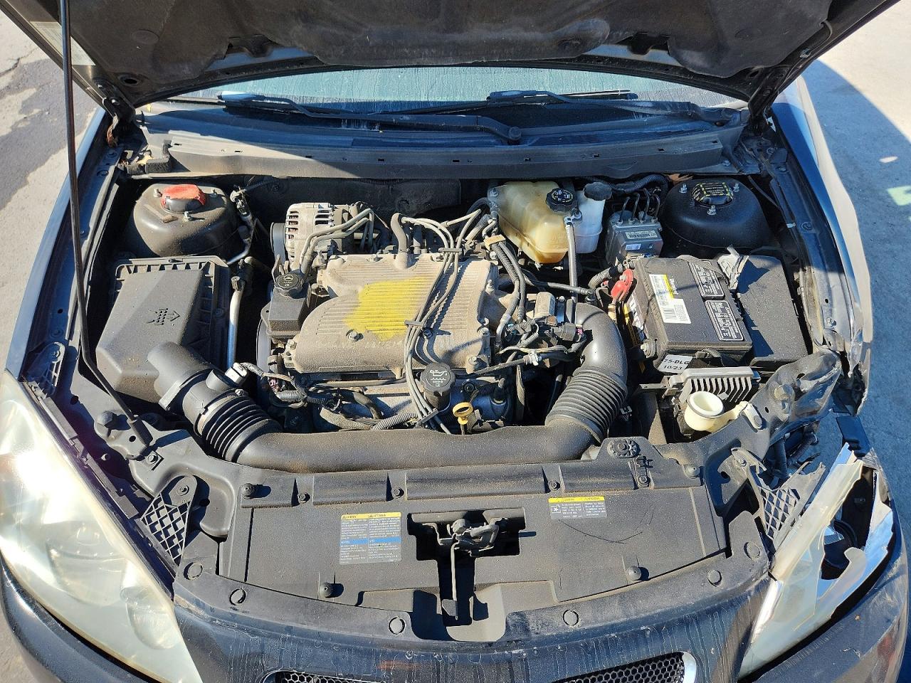 2007 Pontiac G6 Base Черный vin: 1G2ZG58N974267757