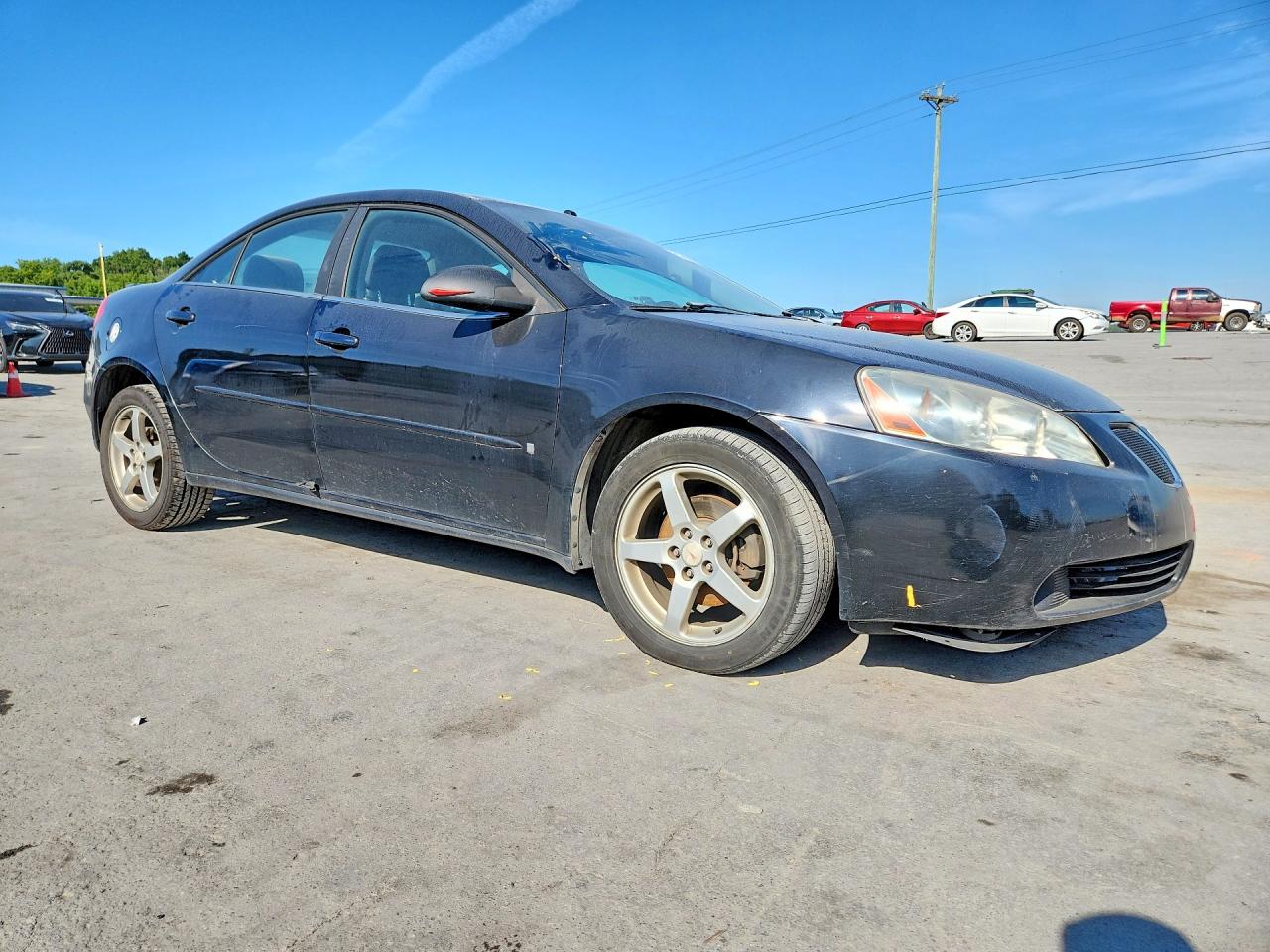 2007 Pontiac G6 Base Черный vin: 1G2ZG58N974267757