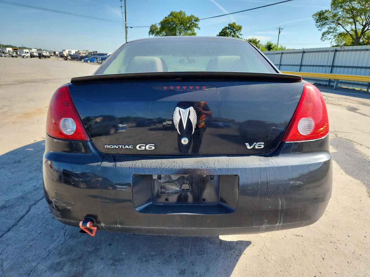 2007 Pontiac G6 Base Черный vin: 1G2ZG58N974267757