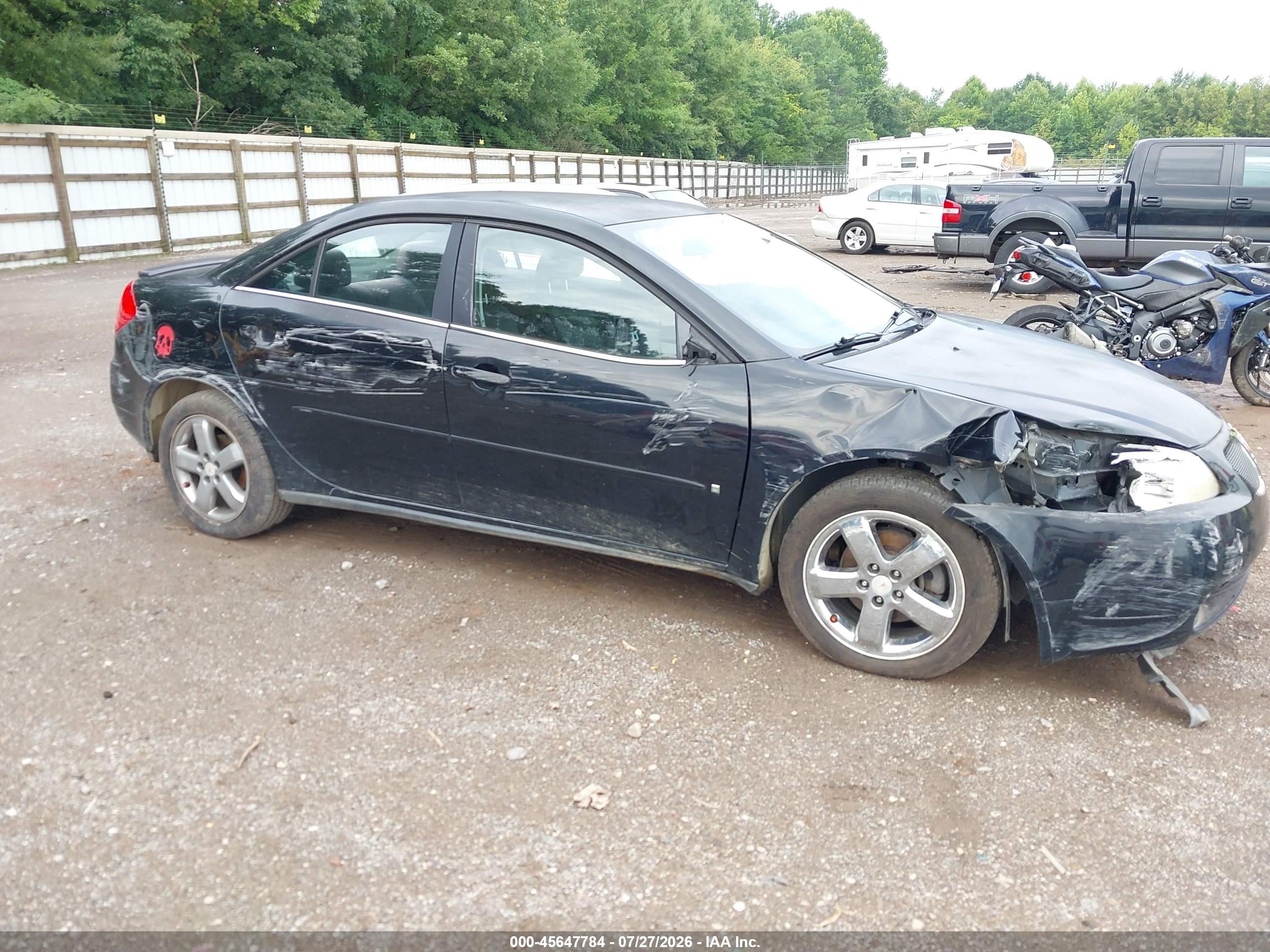 2007 Pontiac G6   Black vin: 1G2ZG58NX74259151