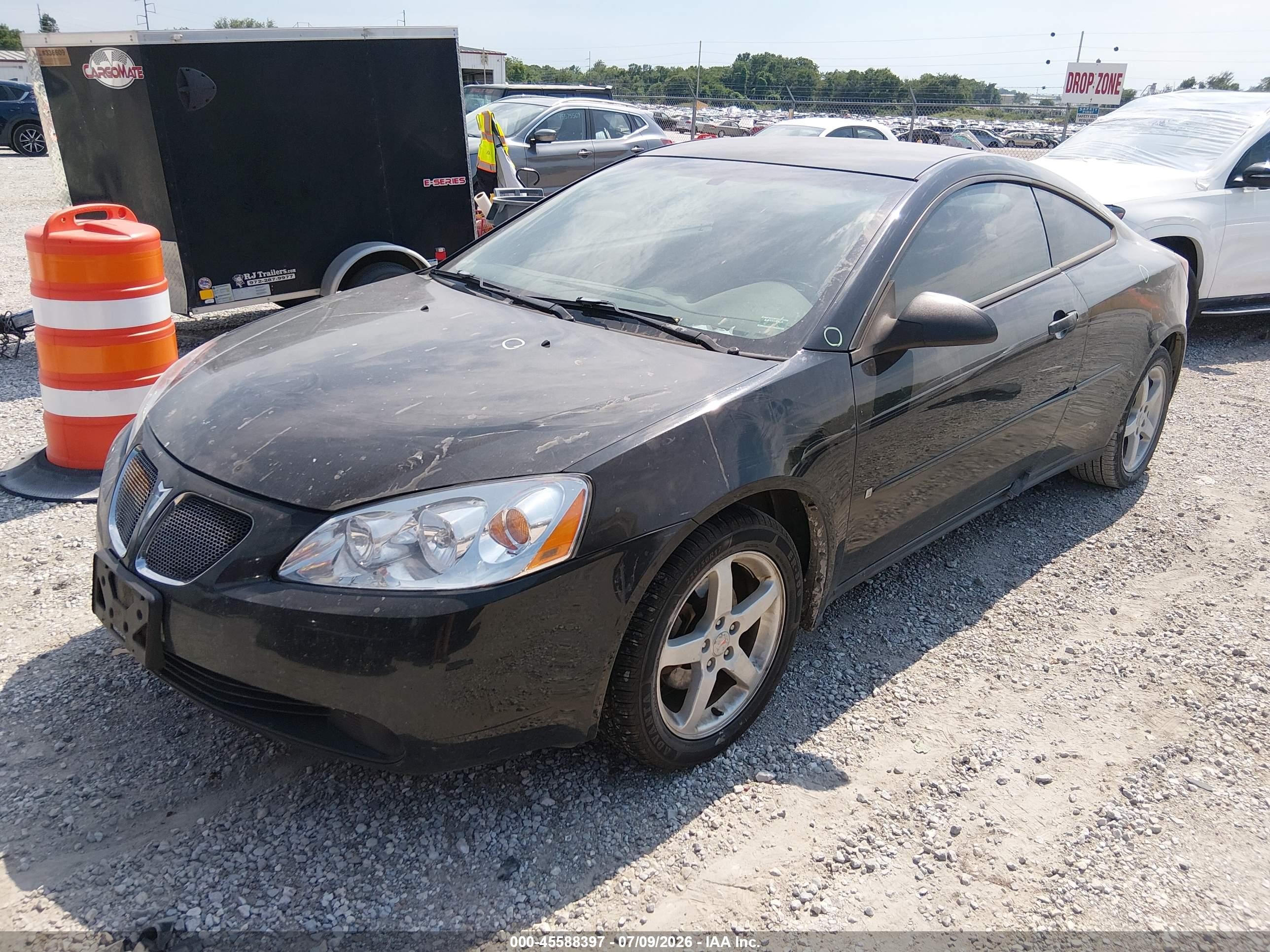2006 Pontiac G6 Gt Black vin: 1G2ZH158264182133