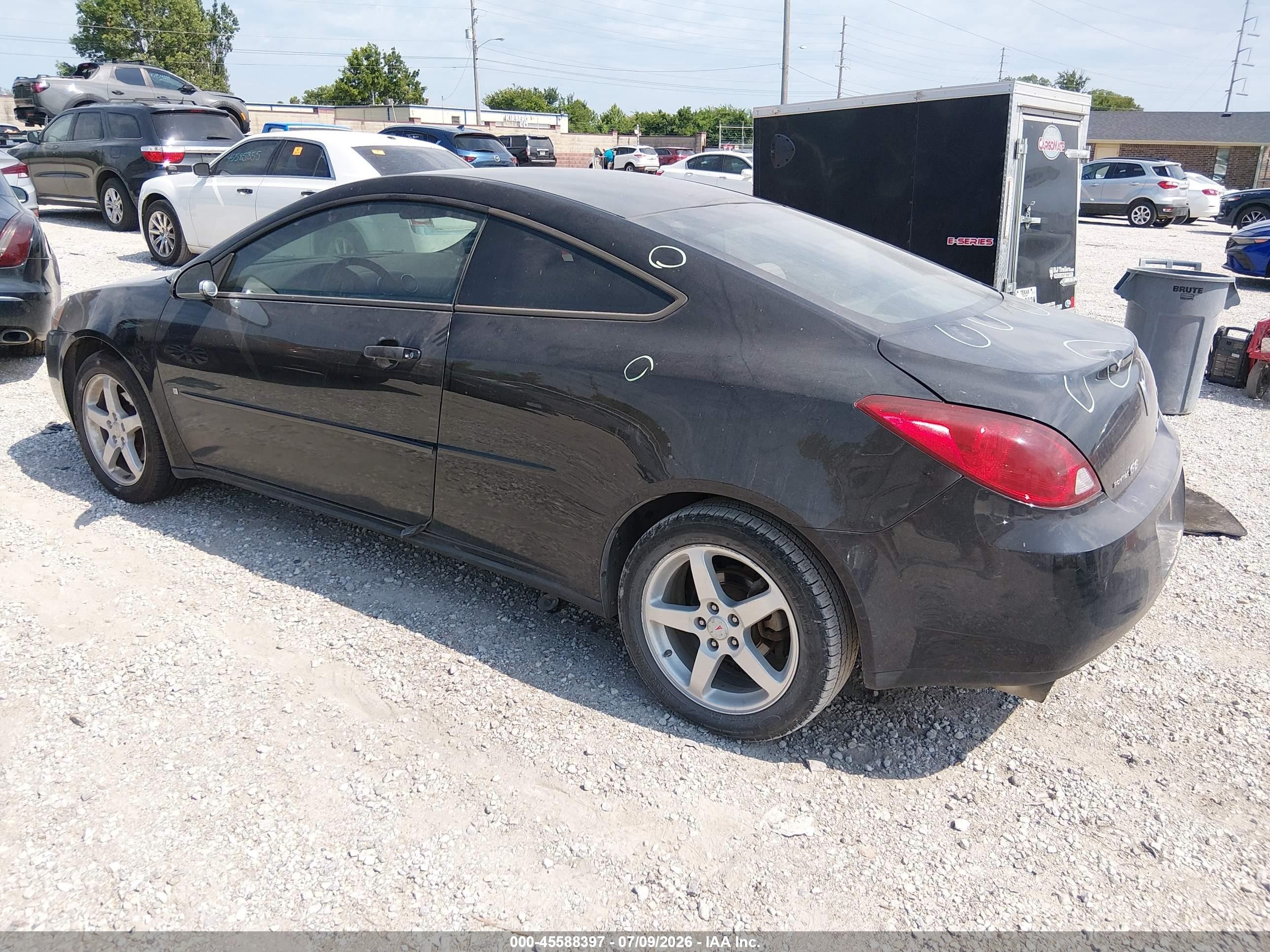 2006 Pontiac G6 Gt Black vin: 1G2ZH158264182133