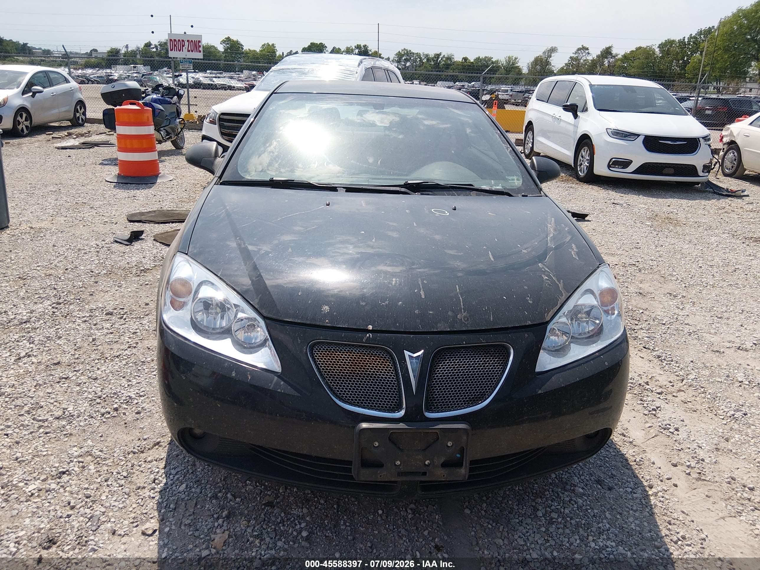 2006 Pontiac G6 Gt Black vin: 1G2ZH158264182133