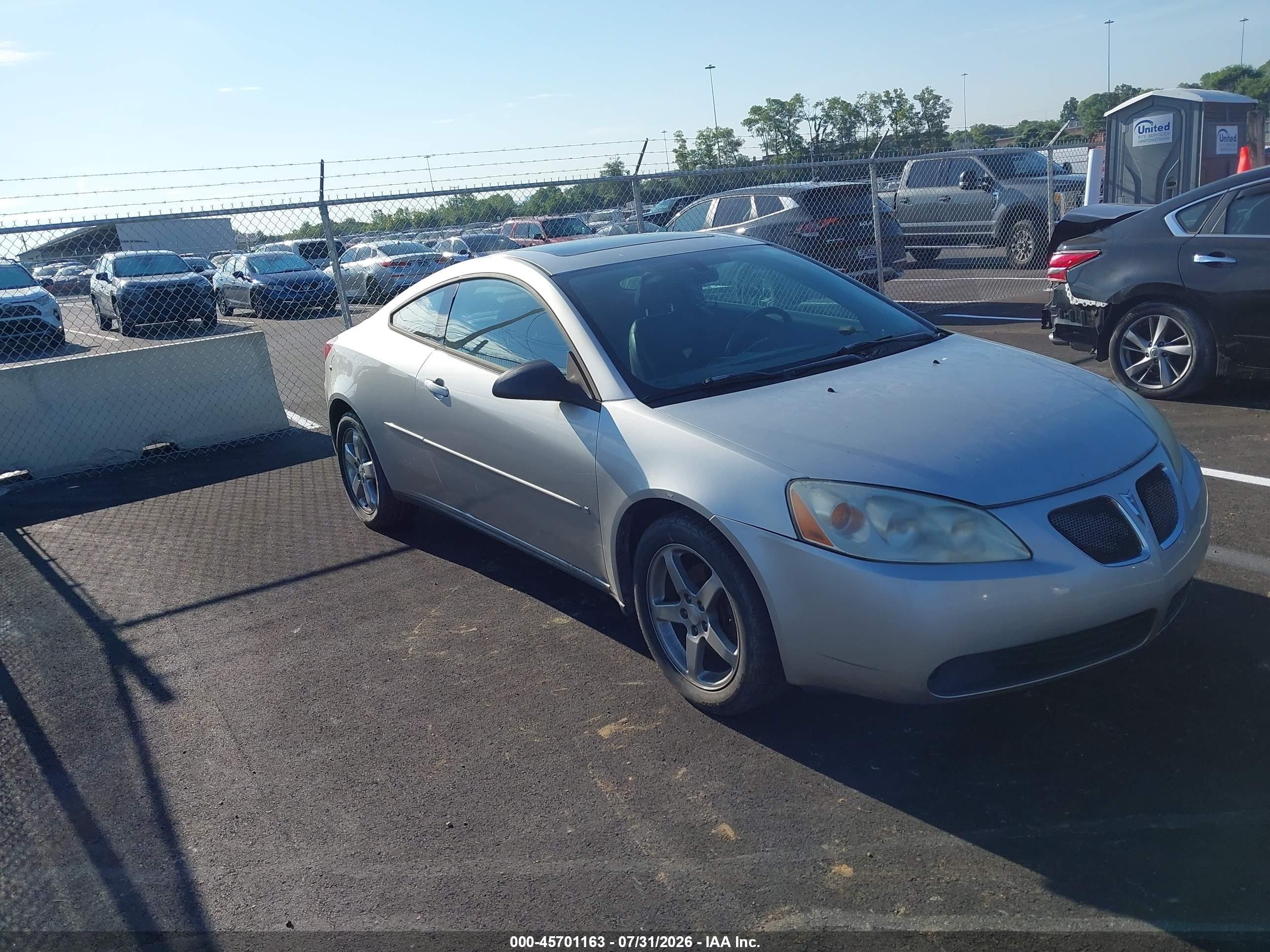 2006 Pontiac G6 Gt Silver vin: 1G2ZH158864264822