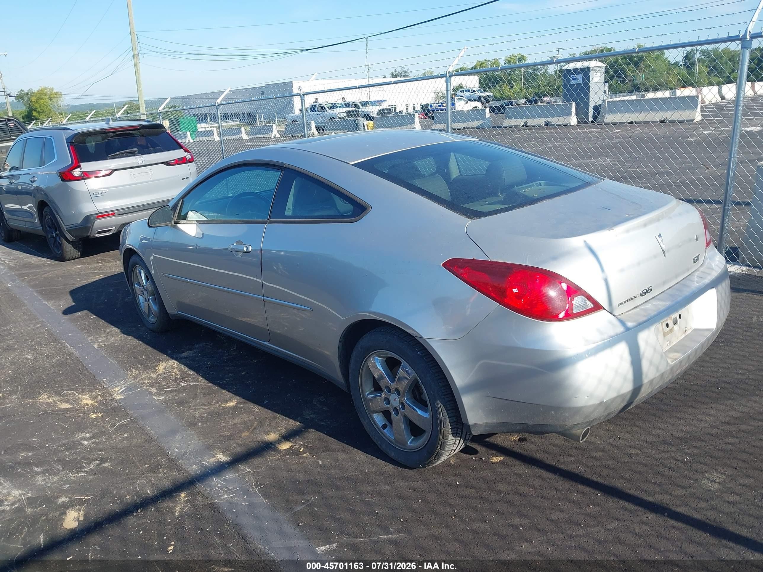 2006 Pontiac G6 Gt Silver vin: 1G2ZH158864264822