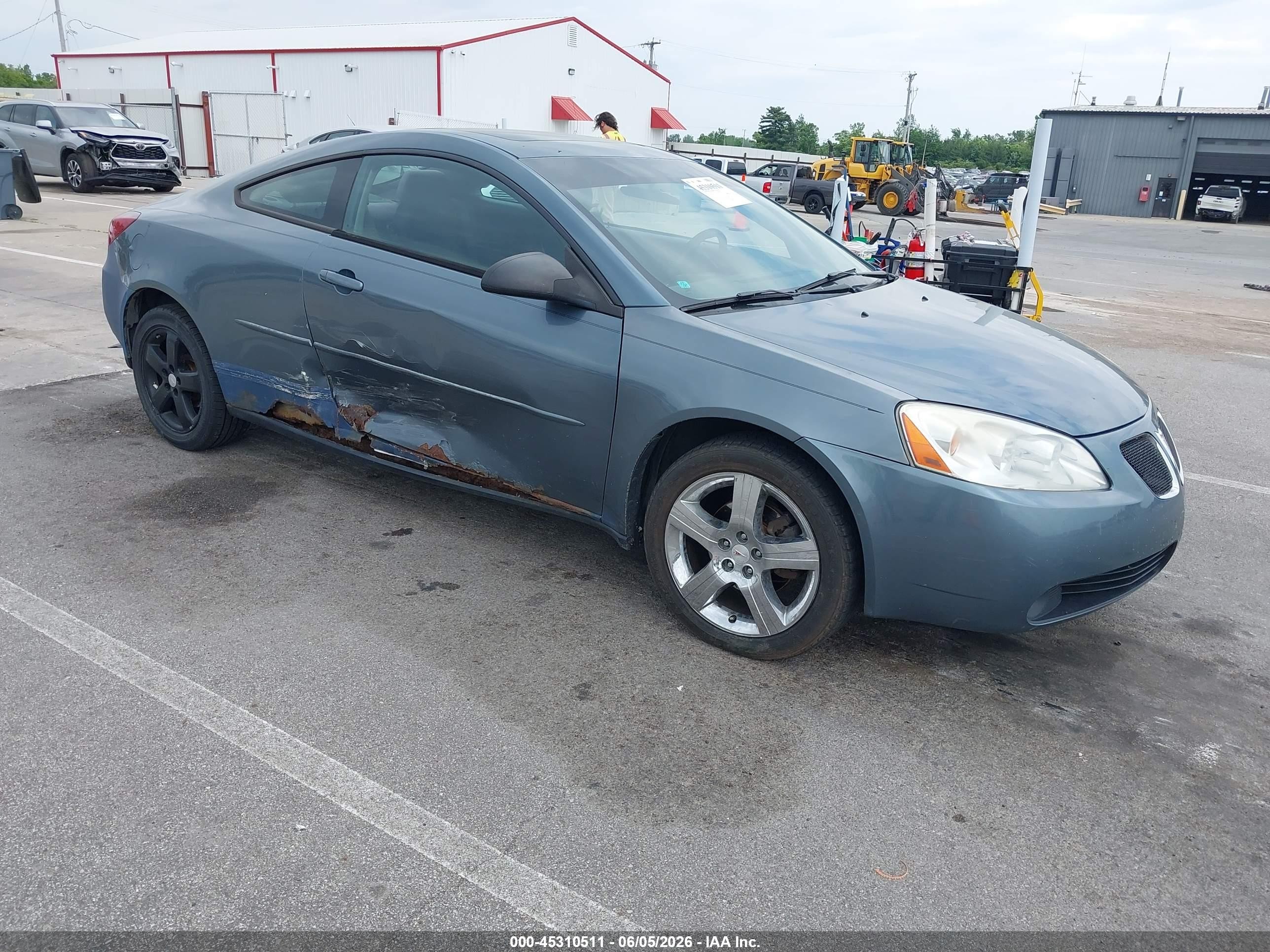 2006 Pontiac G6 Gt Blue vin: 1G2ZH158964259824