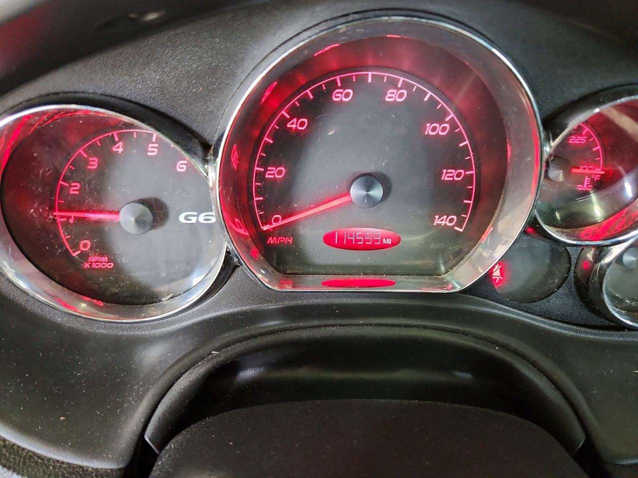 2006 Pontiac G6 Gt Red vin: 1G2ZH158X64146660