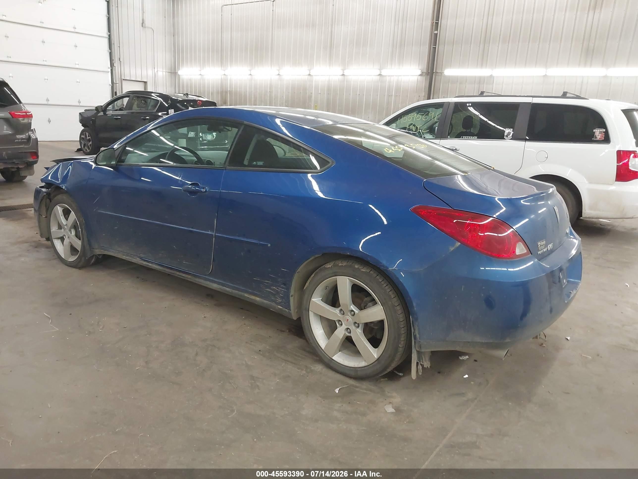 2006 Pontiac G6 Gt Blue vin: 1G2ZH158X64286806