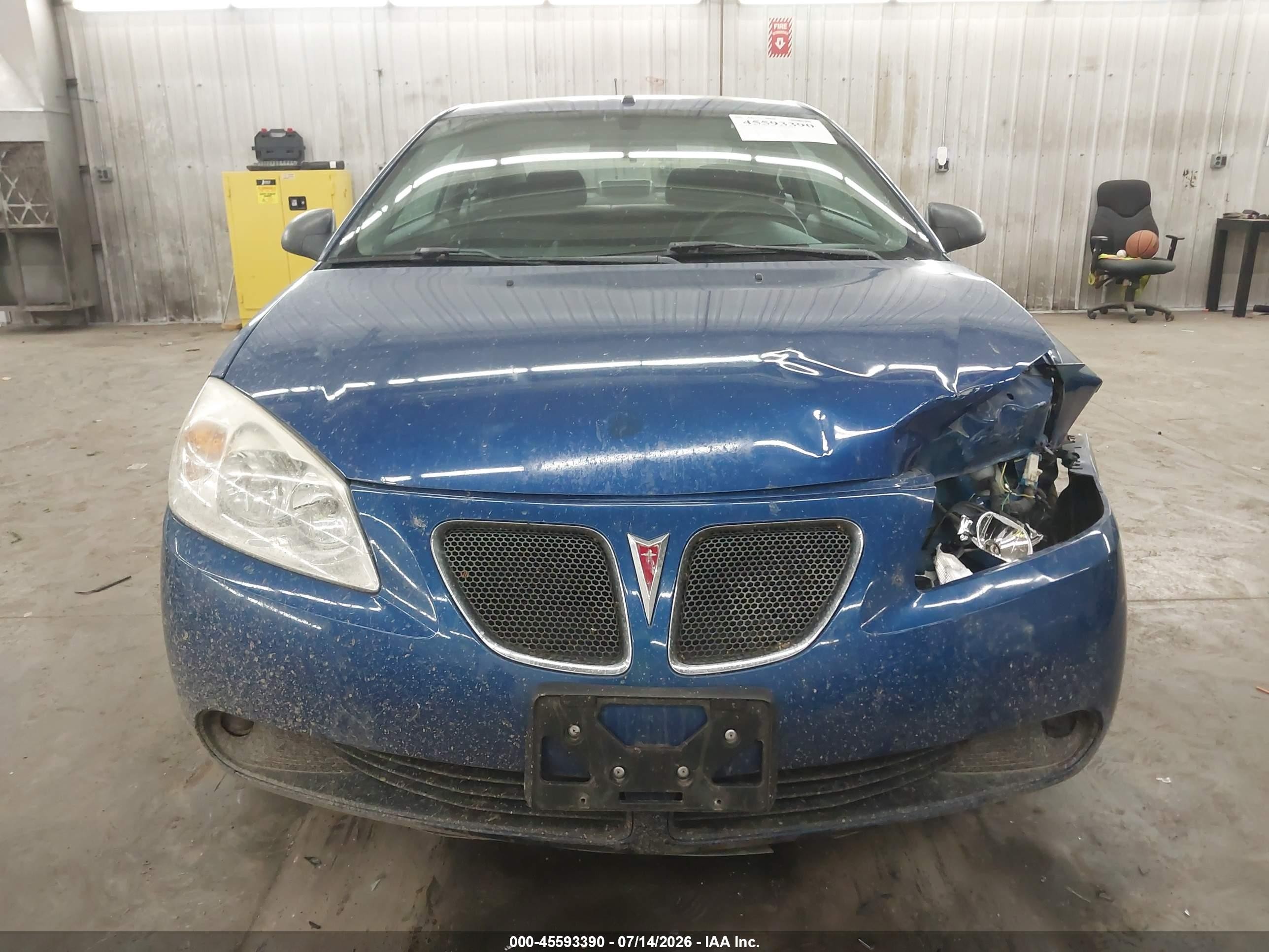 2006 Pontiac G6 Gt Blue vin: 1G2ZH158X64286806