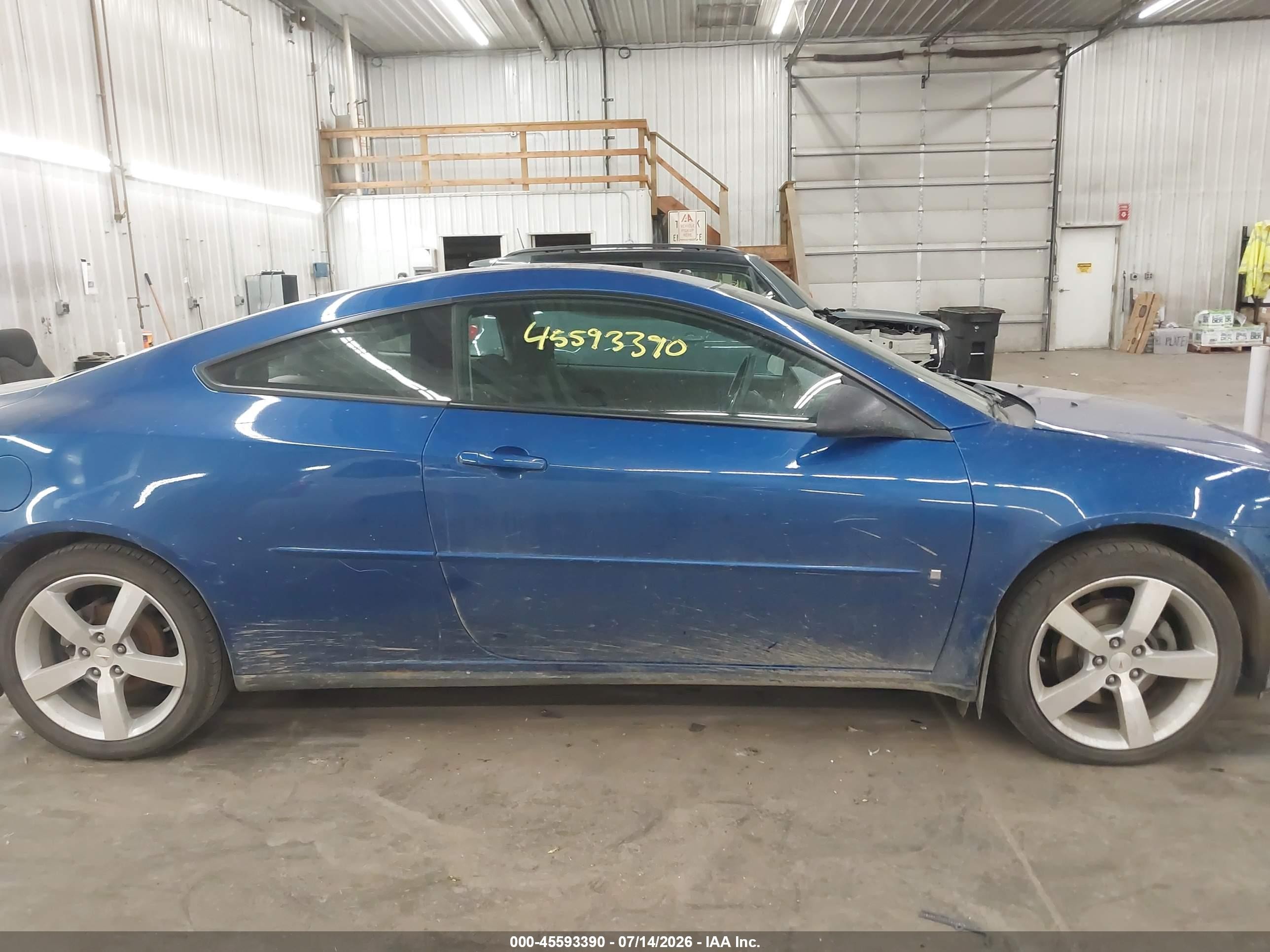 2006 Pontiac G6 Gt Blue vin: 1G2ZH158X64286806