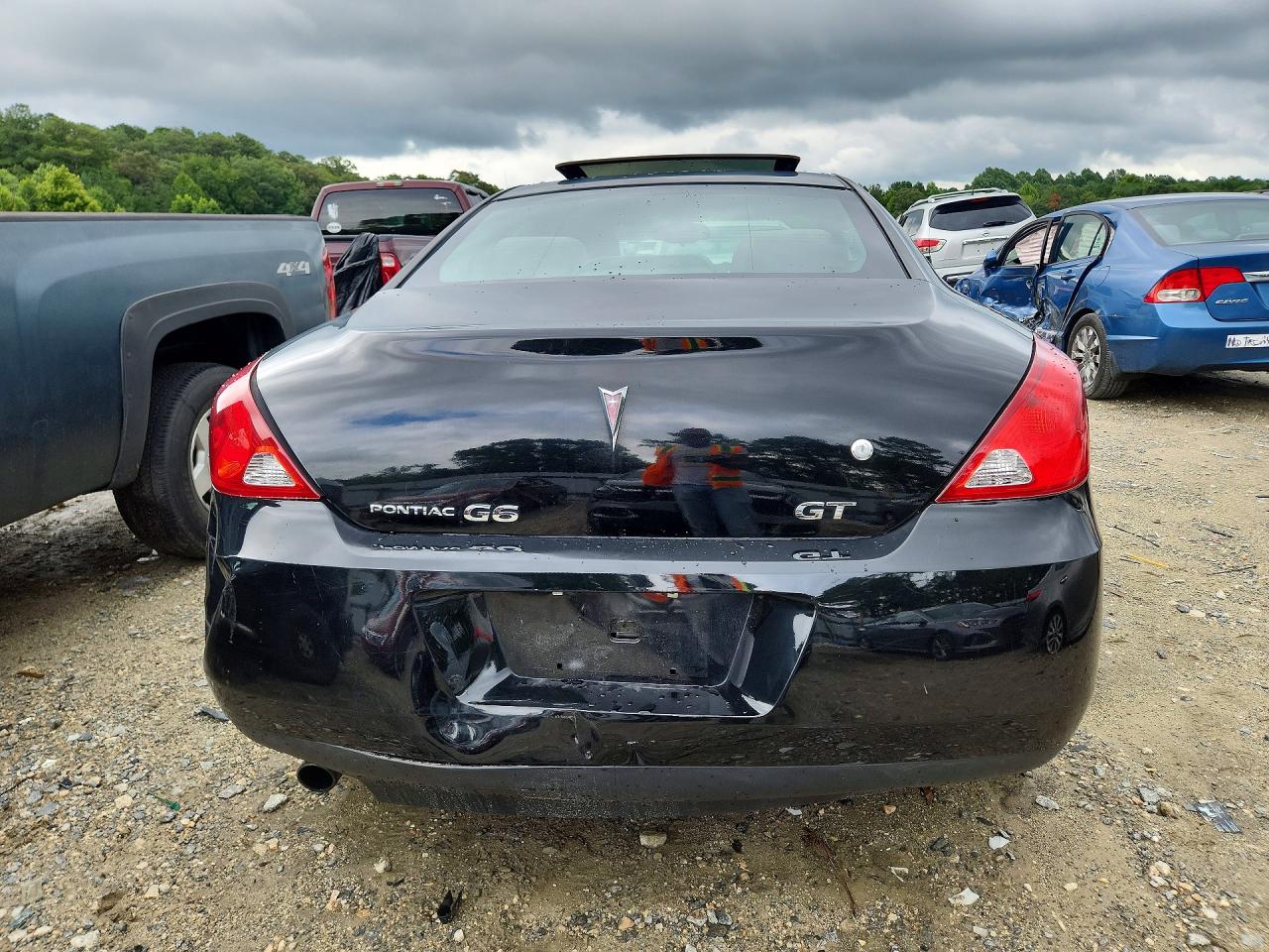 2008 Pontiac G6 Gt Черный vin: 1G2ZH17N184112015