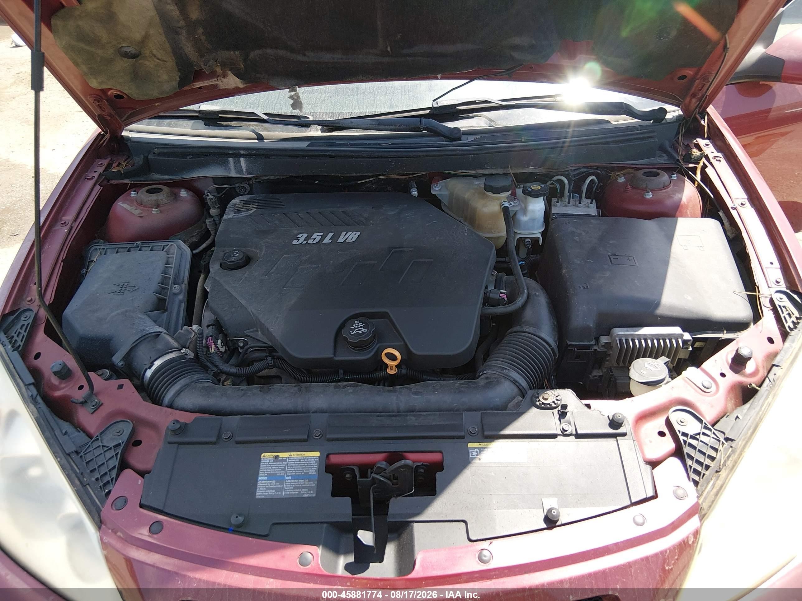 2009 Pontiac G6 Gt Maroon vin: 1G2ZH17N194227098