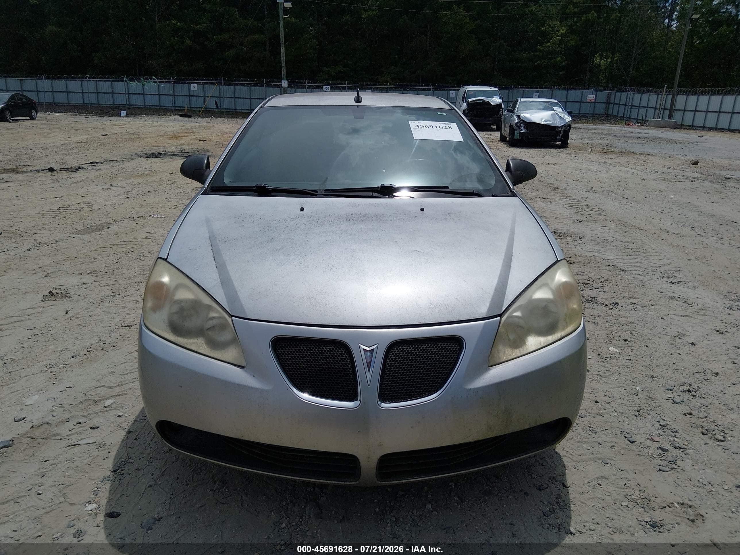 2008 Pontiac G6 Gt Silver vin: 1G2ZH17N284107793