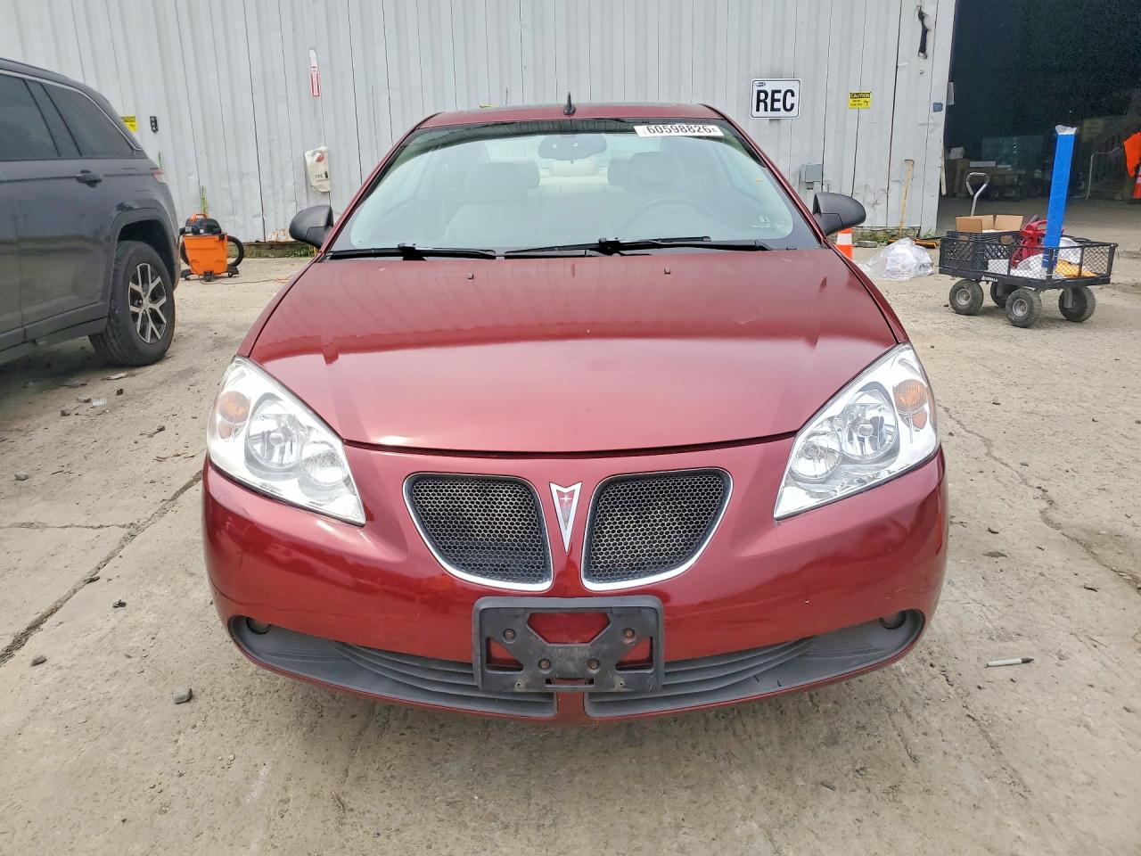2008 Pontiac G6 Gt Бордовый vin: 1G2ZH17N384157148