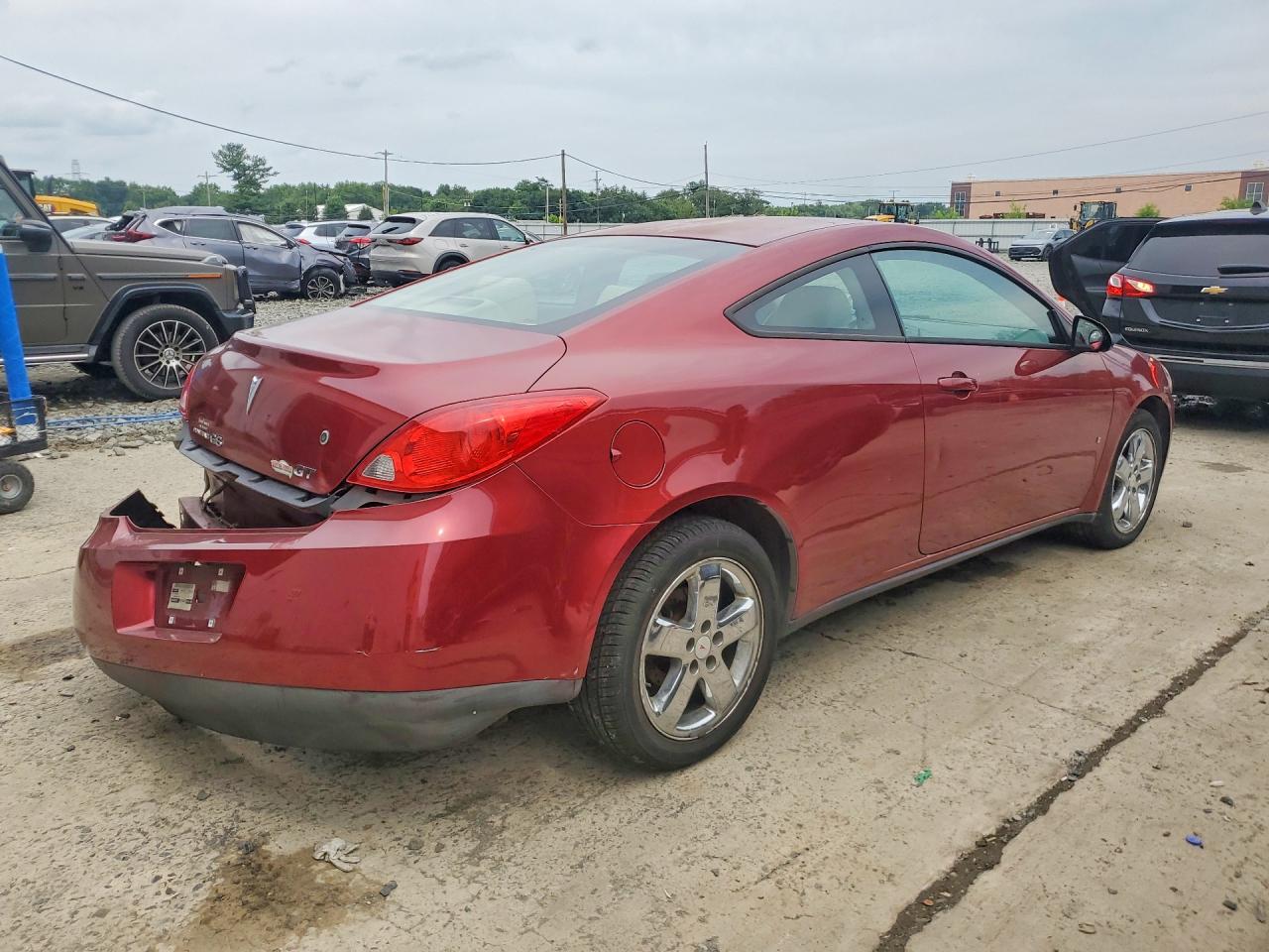 2008 Pontiac G6 Gt Бордовый vin: 1G2ZH17N384157148