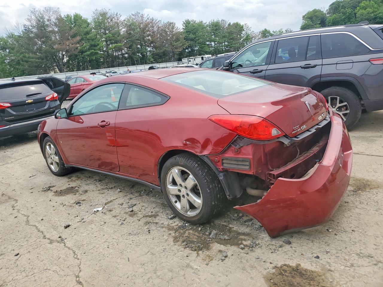 2008 Pontiac G6 Gt Бордовый vin: 1G2ZH17N384157148