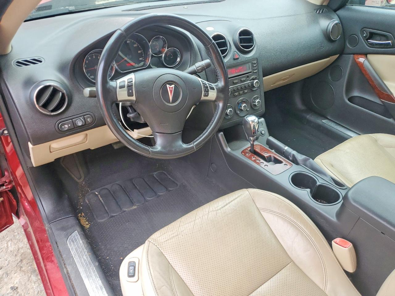2008 Pontiac G6 Gt Бордовый vin: 1G2ZH17N384157148