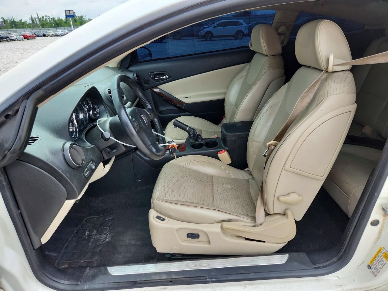2008 Pontiac G6 Gt White vin: 1G2ZH17N684175398