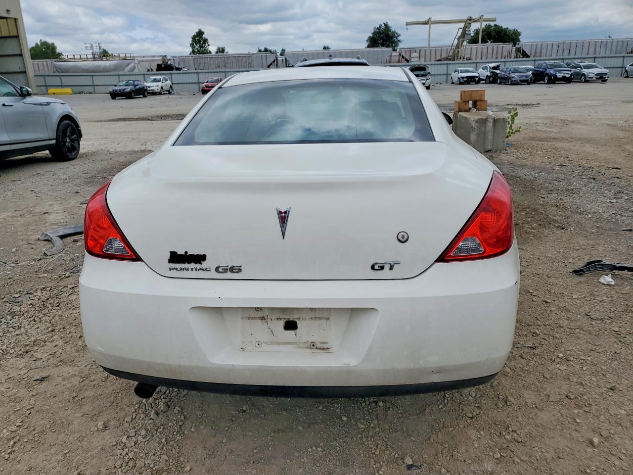 2008 Pontiac G6 Gt Белый vin: 1G2ZH17NX84158765