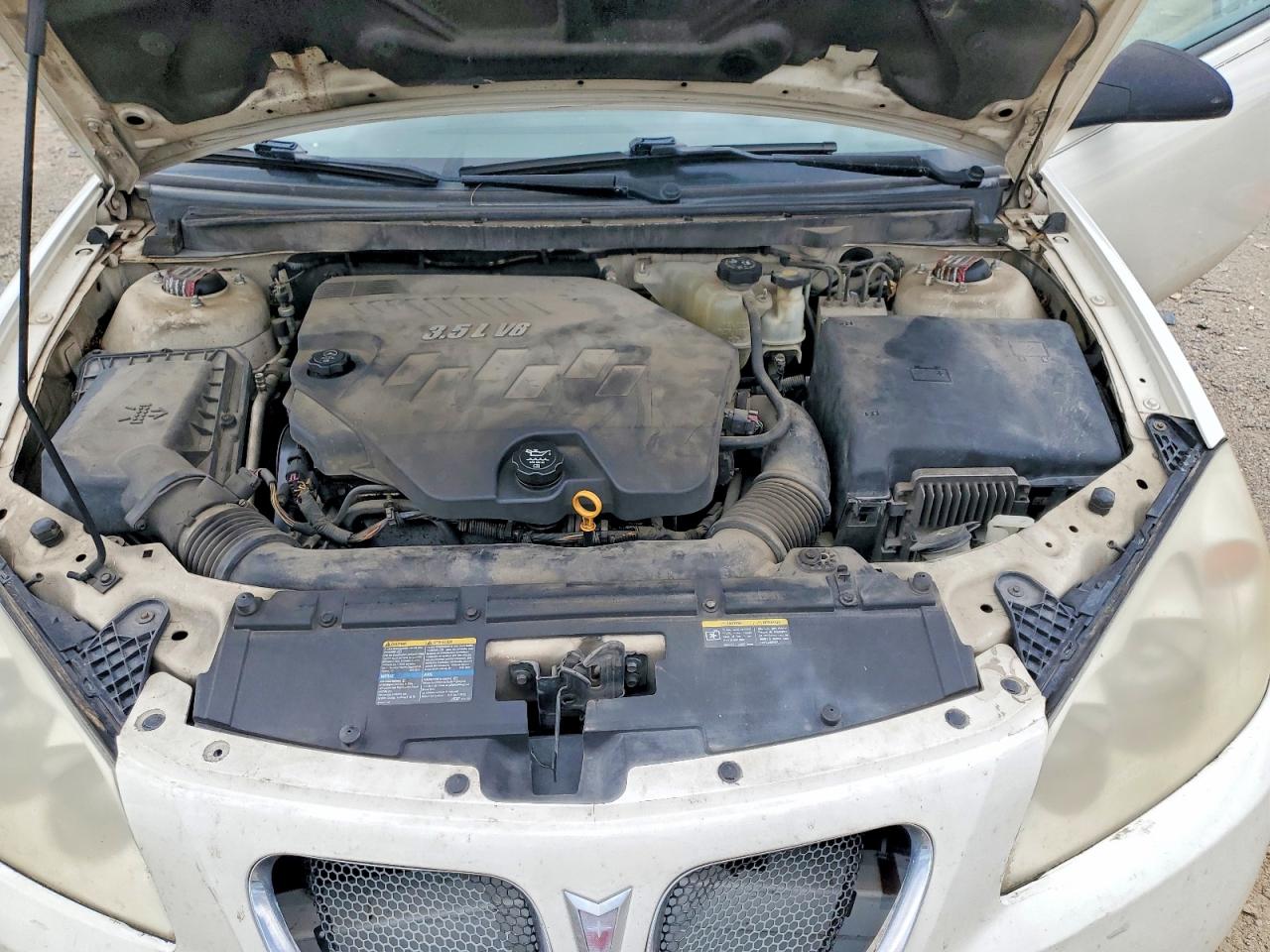 2008 Pontiac G6 Gt Белый vin: 1G2ZH17NX84158765