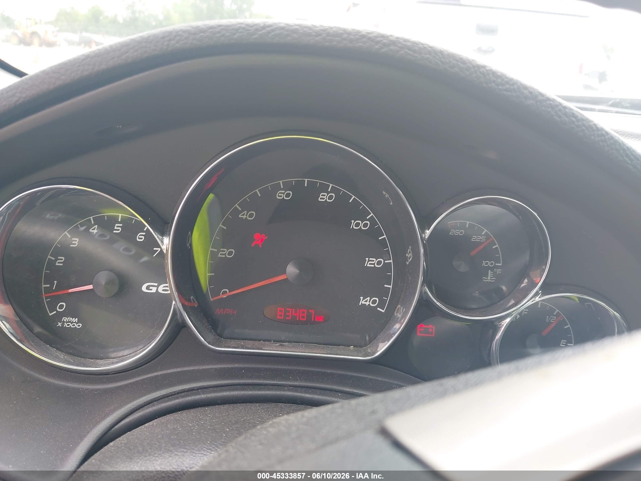 2007 Pontiac G6 Gt Black vin: 1G2ZH18N274235562