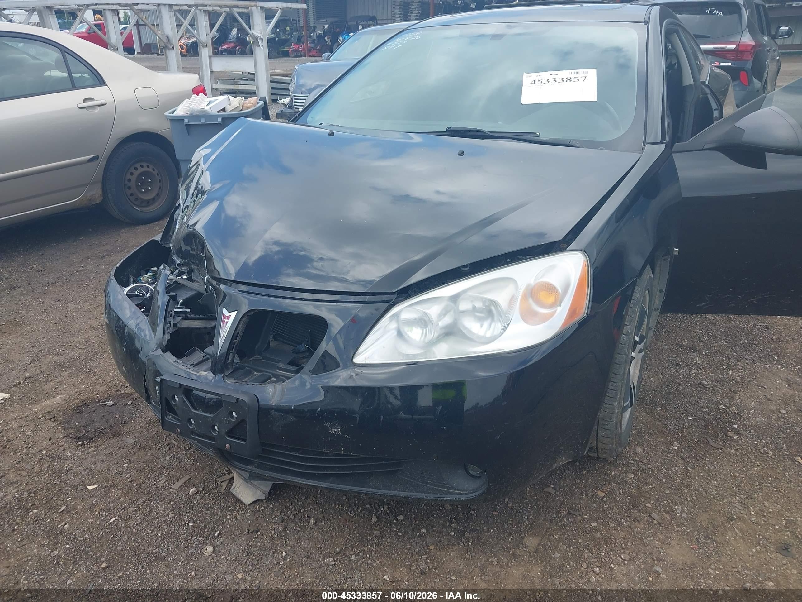 2007 Pontiac G6 Gt Black vin: 1G2ZH18N274235562