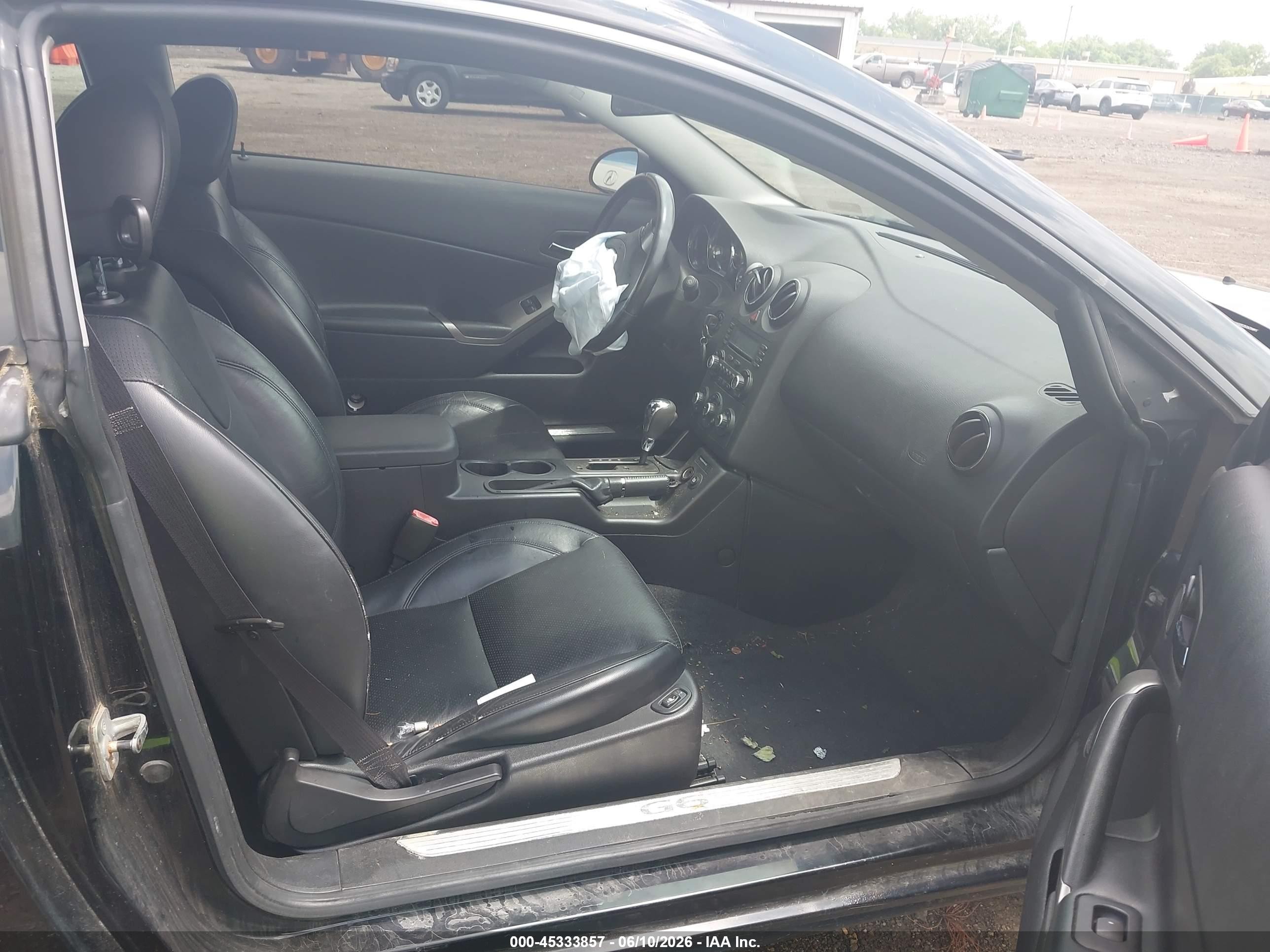 2007 Pontiac G6 Gt Black vin: 1G2ZH18N274235562