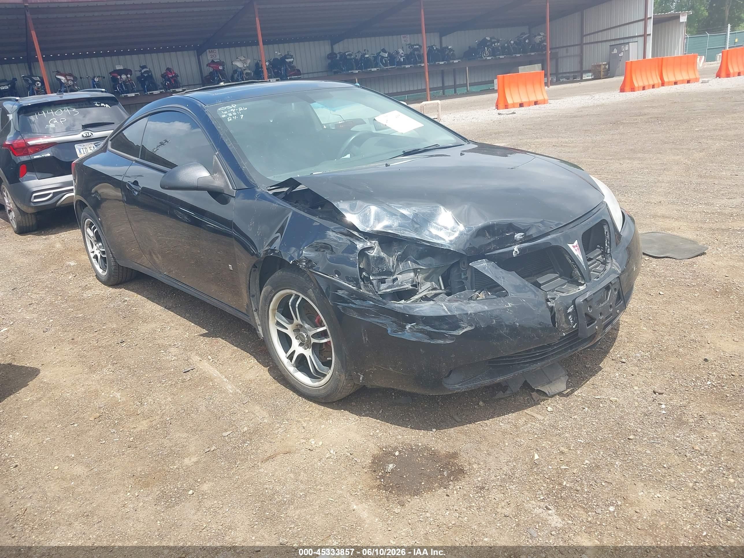 2007 Pontiac G6 Gt Black vin: 1G2ZH18N274235562