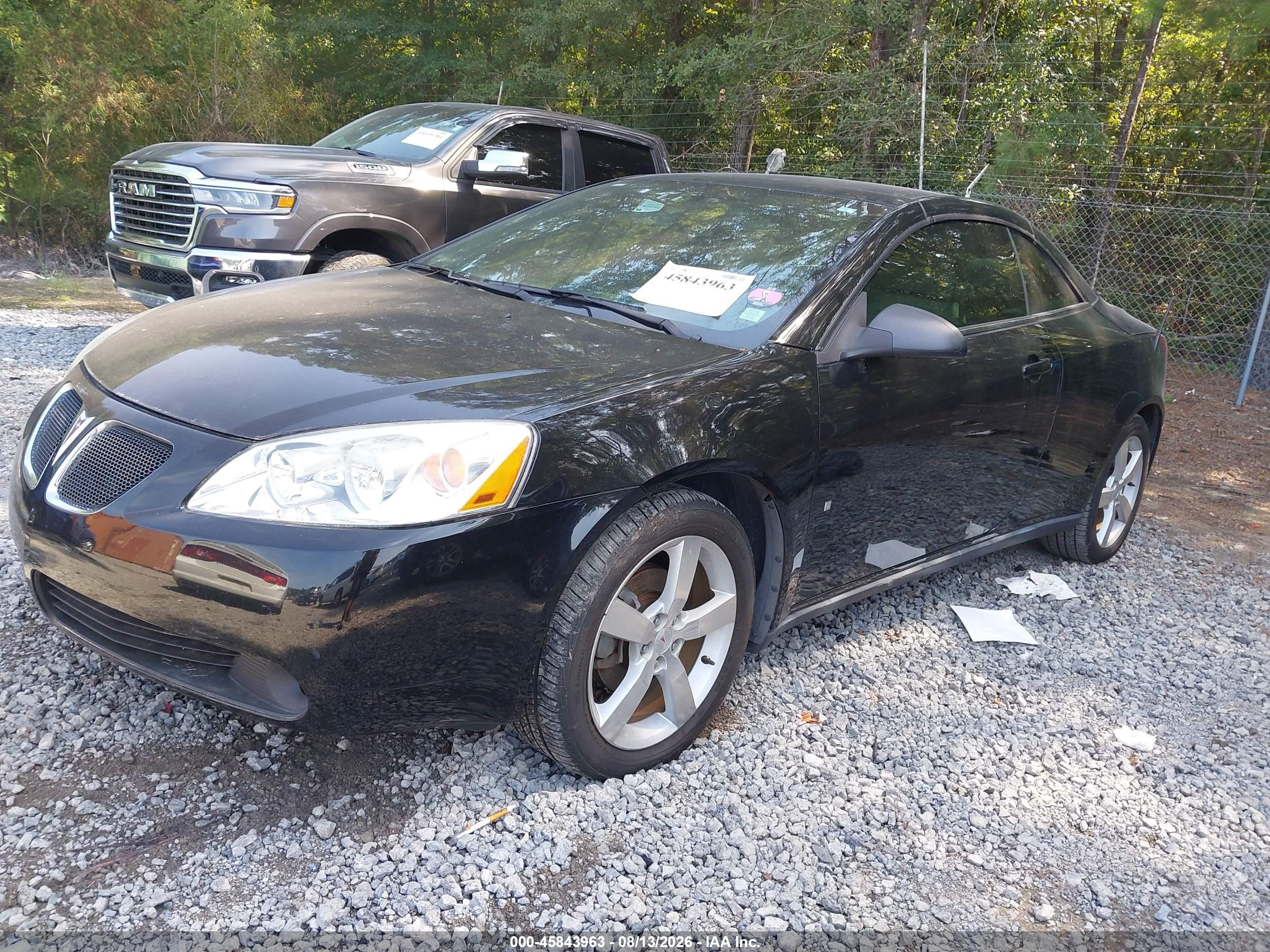 2007 Pontiac G6 Gt Black vin: 1G2ZH351X74140678