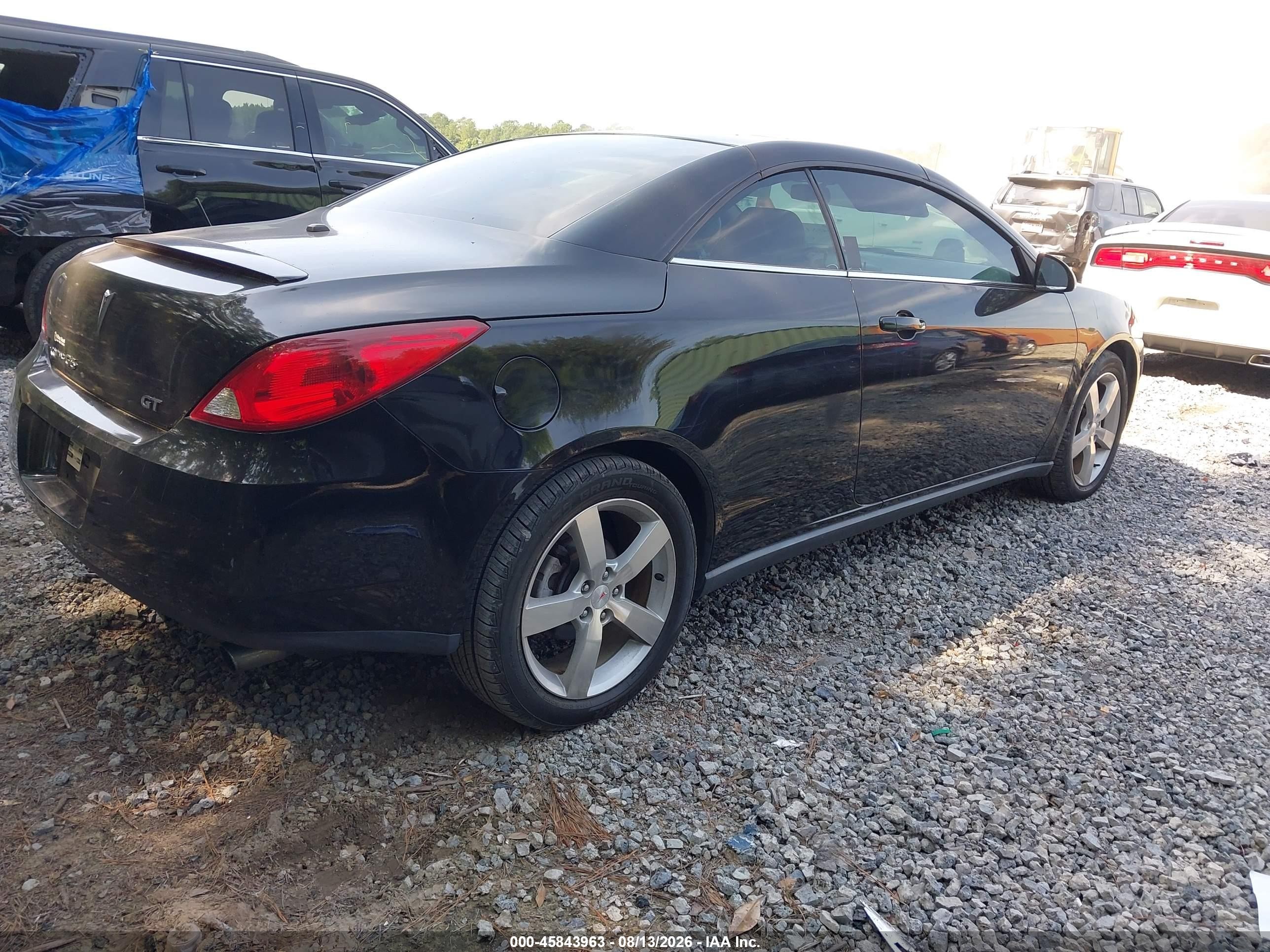 2007 Pontiac G6 Gt Black vin: 1G2ZH351X74140678