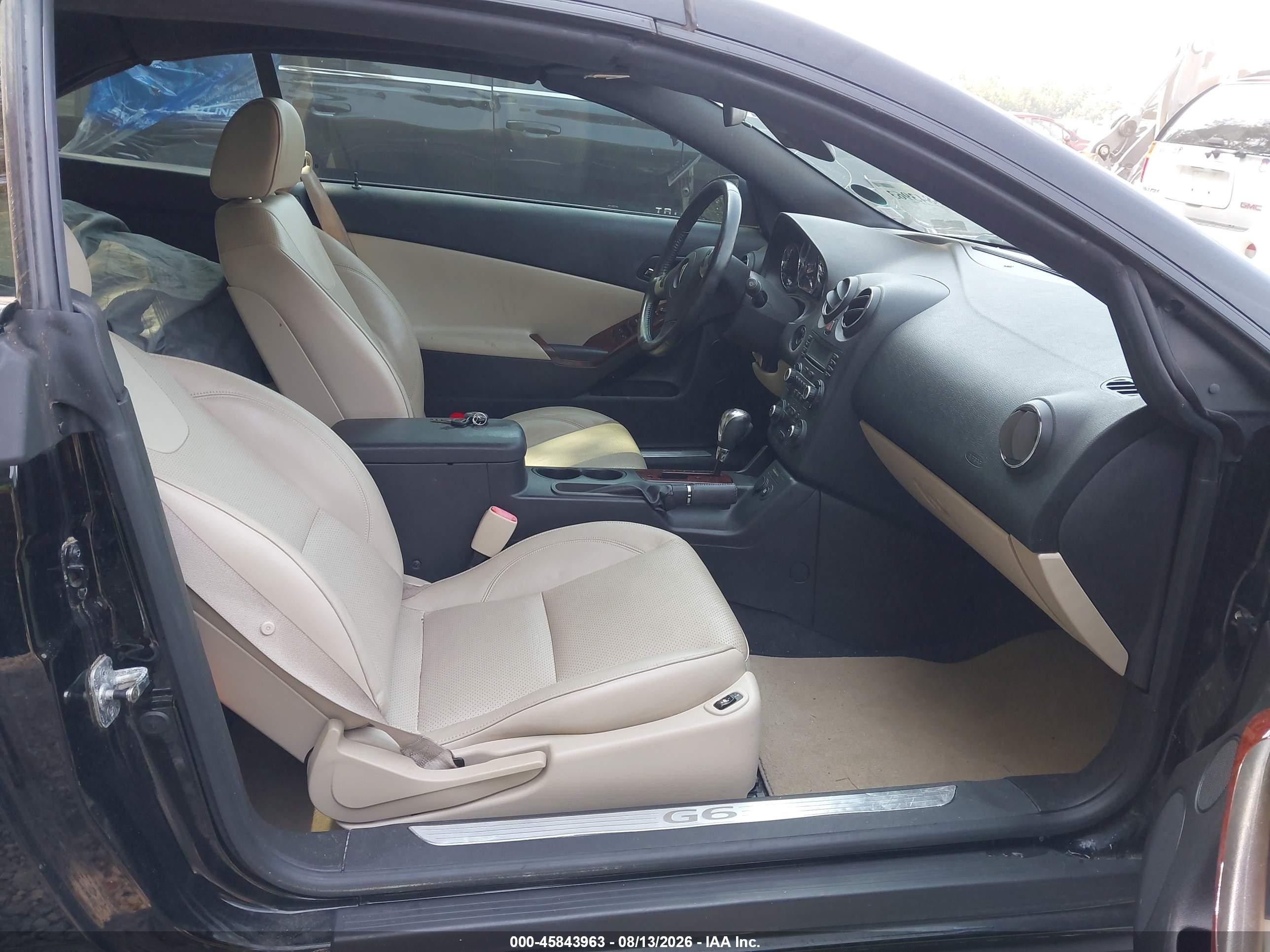 2007 Pontiac G6 Gt Black vin: 1G2ZH351X74140678