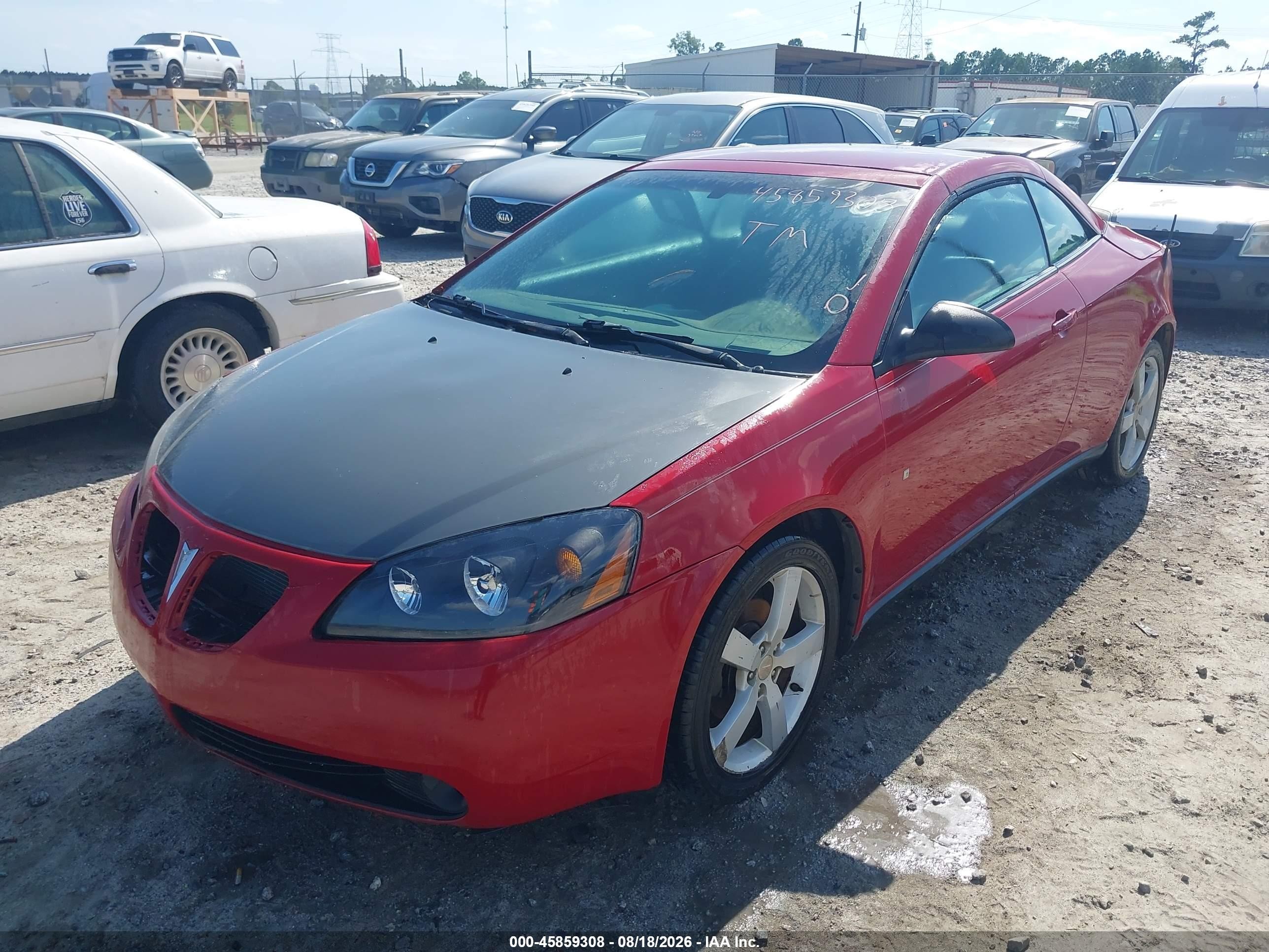 2007 Pontiac G6 Gt Красный vin: 1G2ZH35N974170550