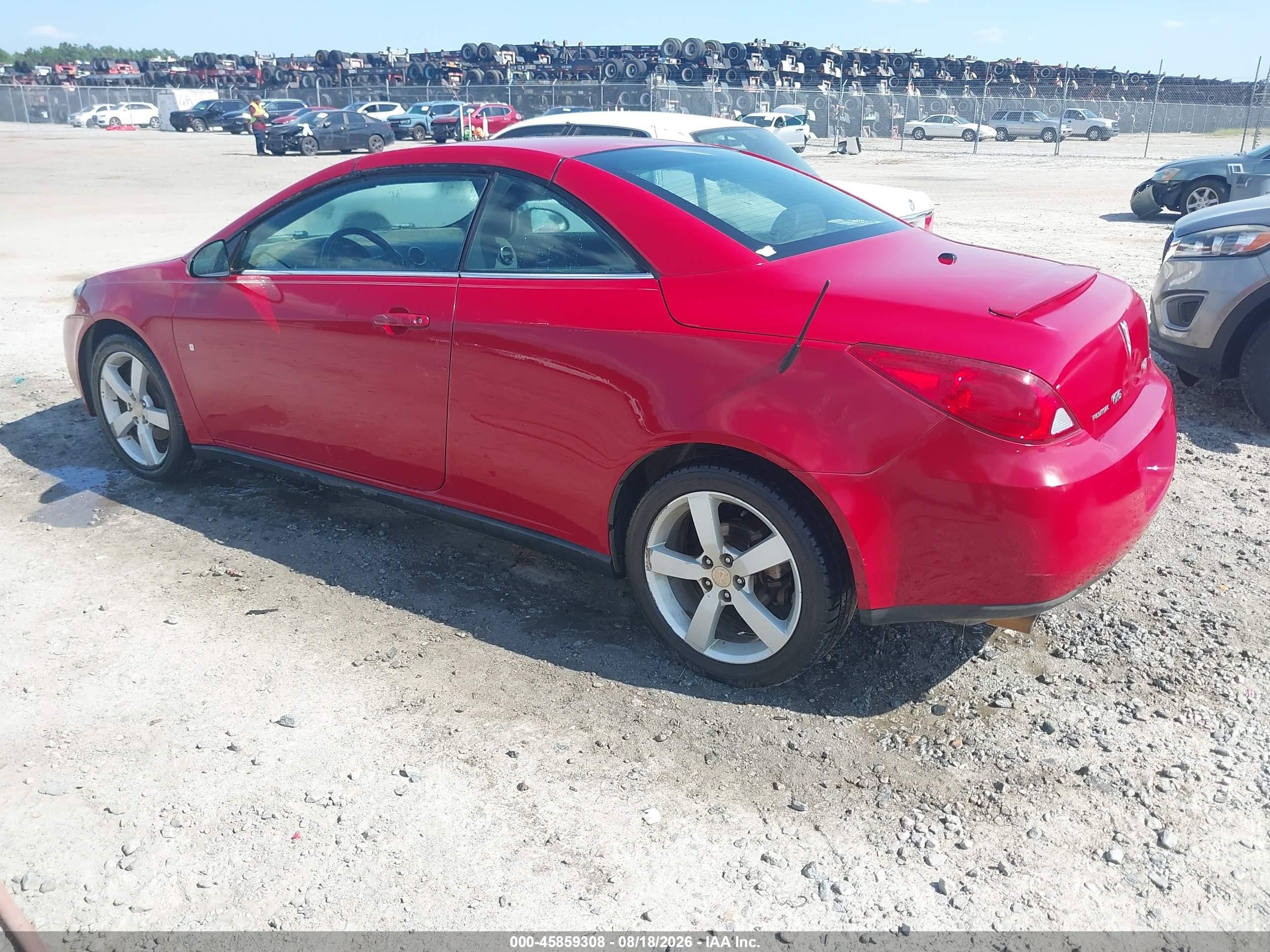 2007 Pontiac G6 Gt Красный vin: 1G2ZH35N974170550