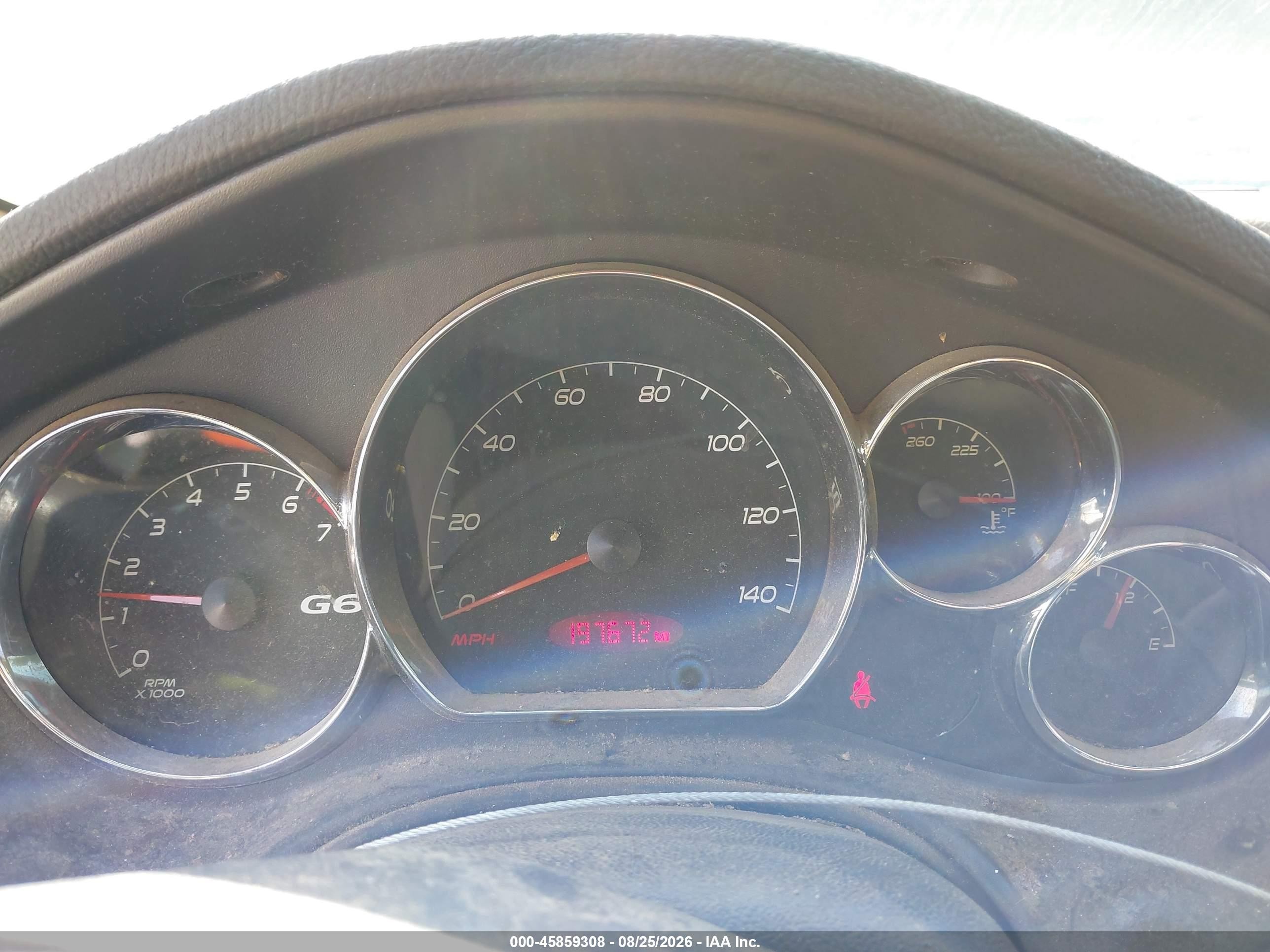 2007 Pontiac G6 Gt Красный vin: 1G2ZH35N974170550