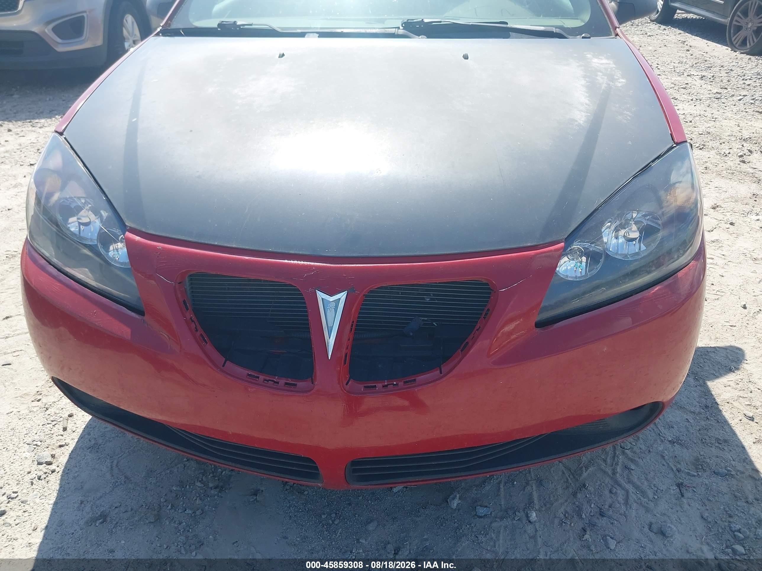 2007 Pontiac G6 Gt Красный vin: 1G2ZH35N974170550