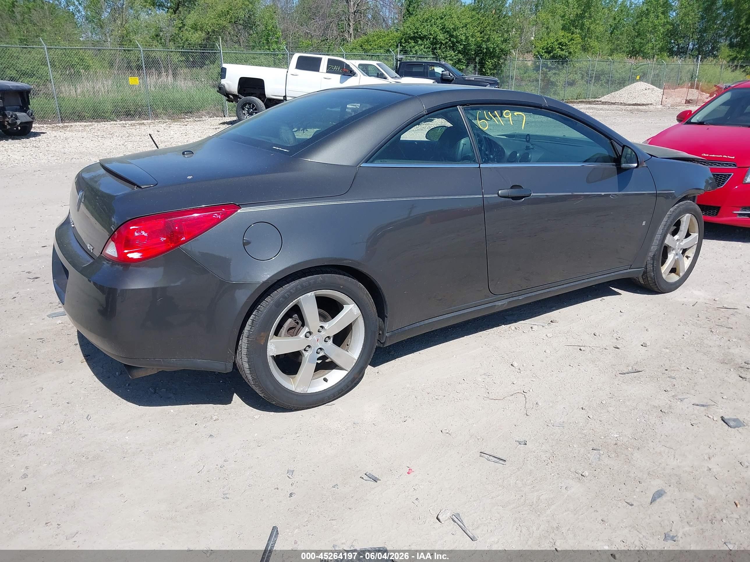 2007 Pontiac G6 Gt Gray vin: 1G2ZH361074132183
