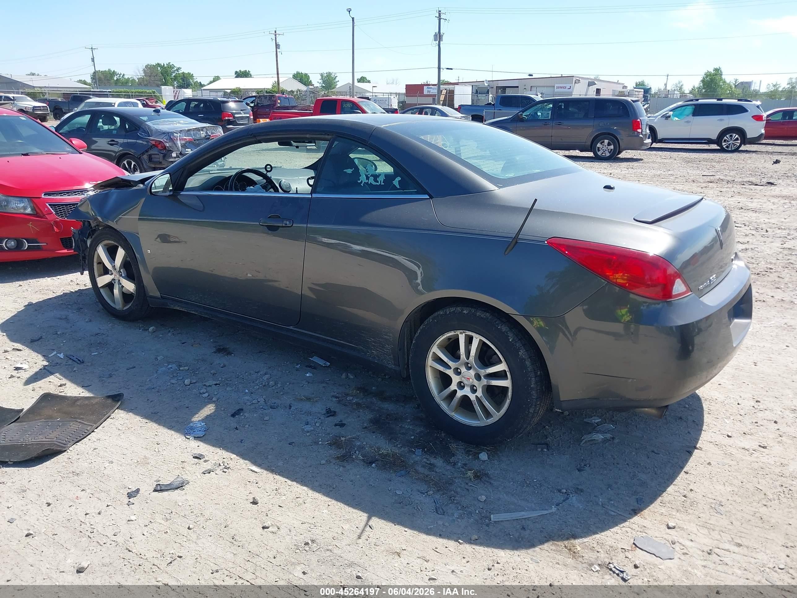 2007 Pontiac G6 Gt Gray vin: 1G2ZH361074132183